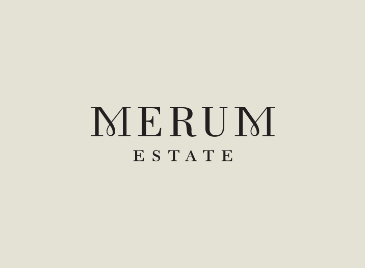 Merum Estate logo design