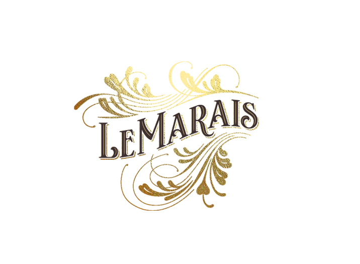 Le Marais logo design