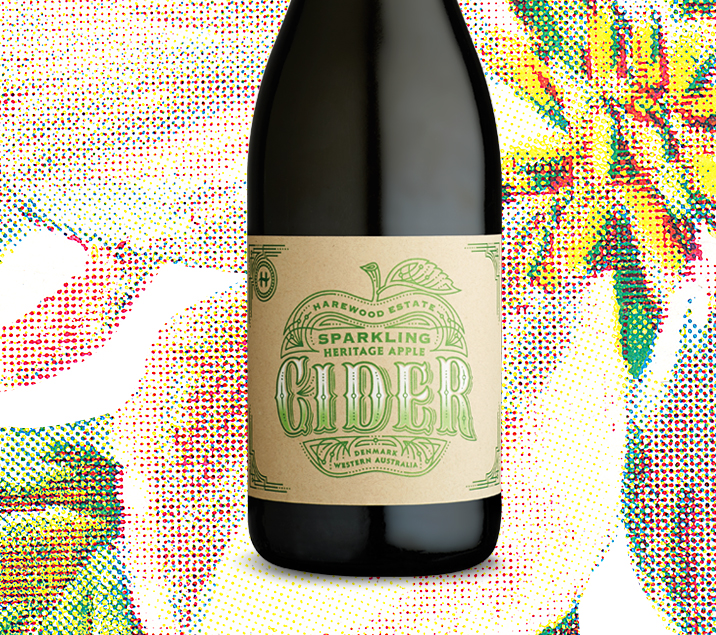 Harewood Estate Cider label