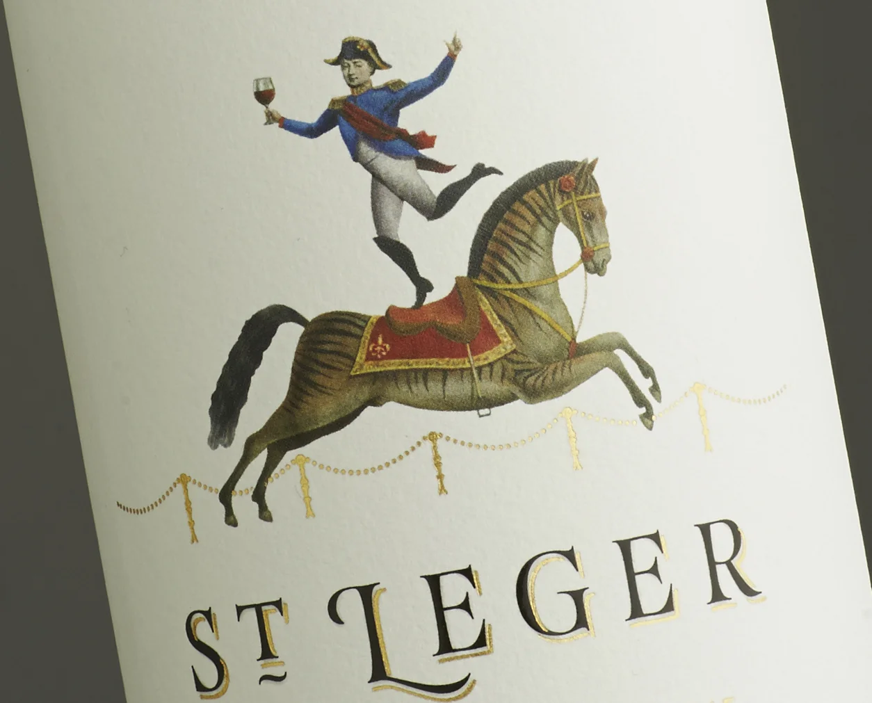 St Leger Wine Branding