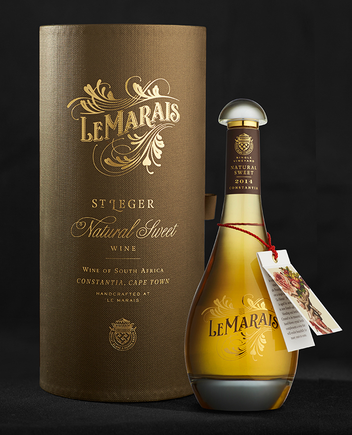 Le Marais wine carton design