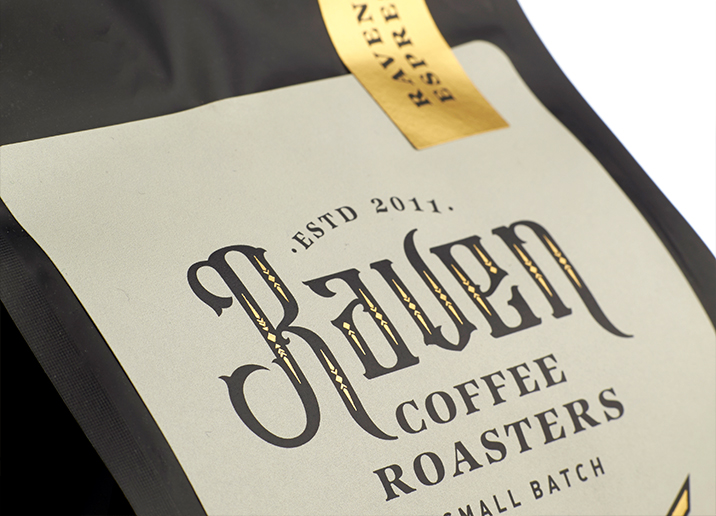 Raven Coffee Branding