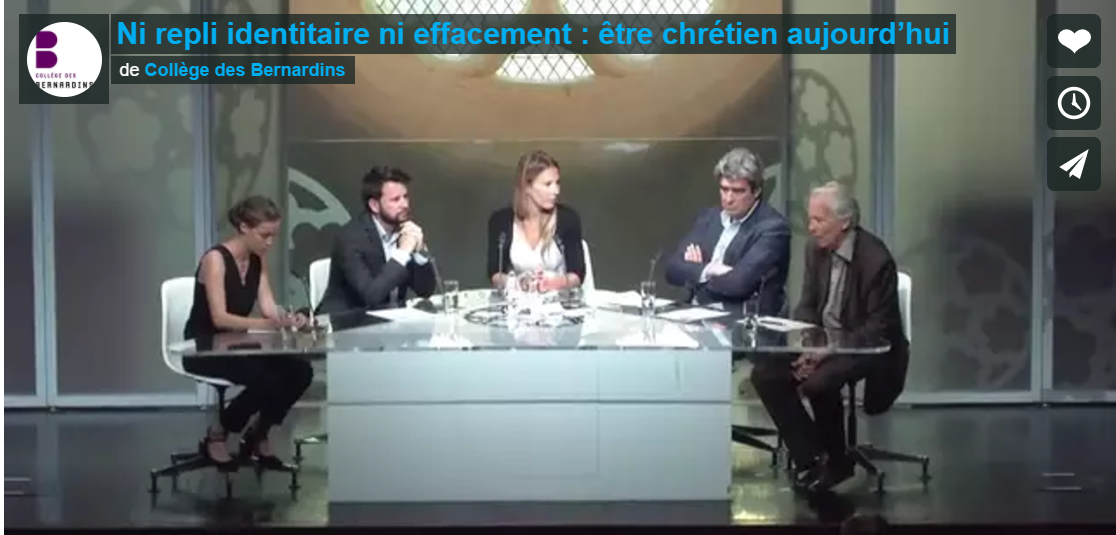 Chrétien et moderne : la tentation du repli ?