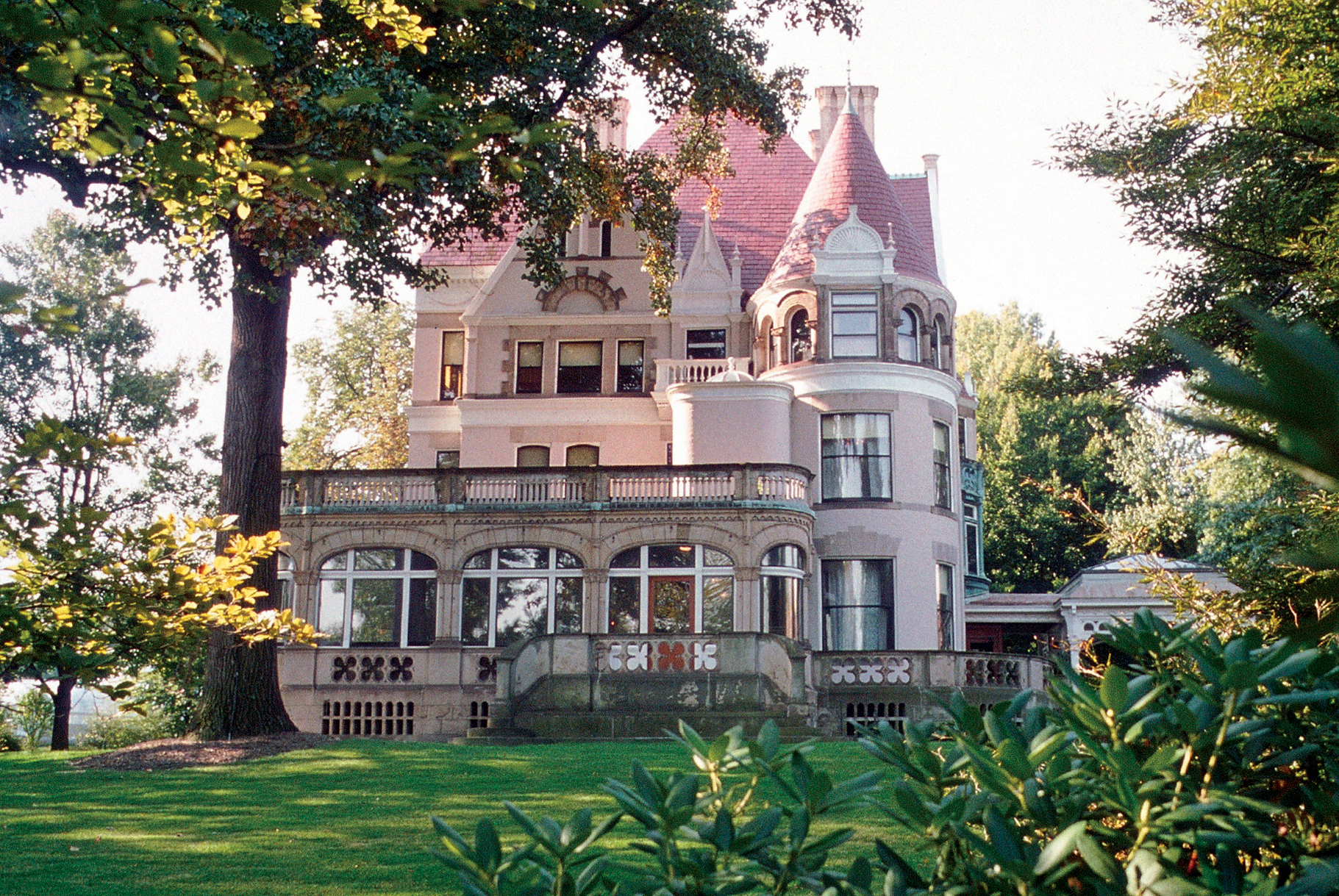 Clayton, the historic home of the Henry Clay Frick family (north façade, view from Penn Ave.)