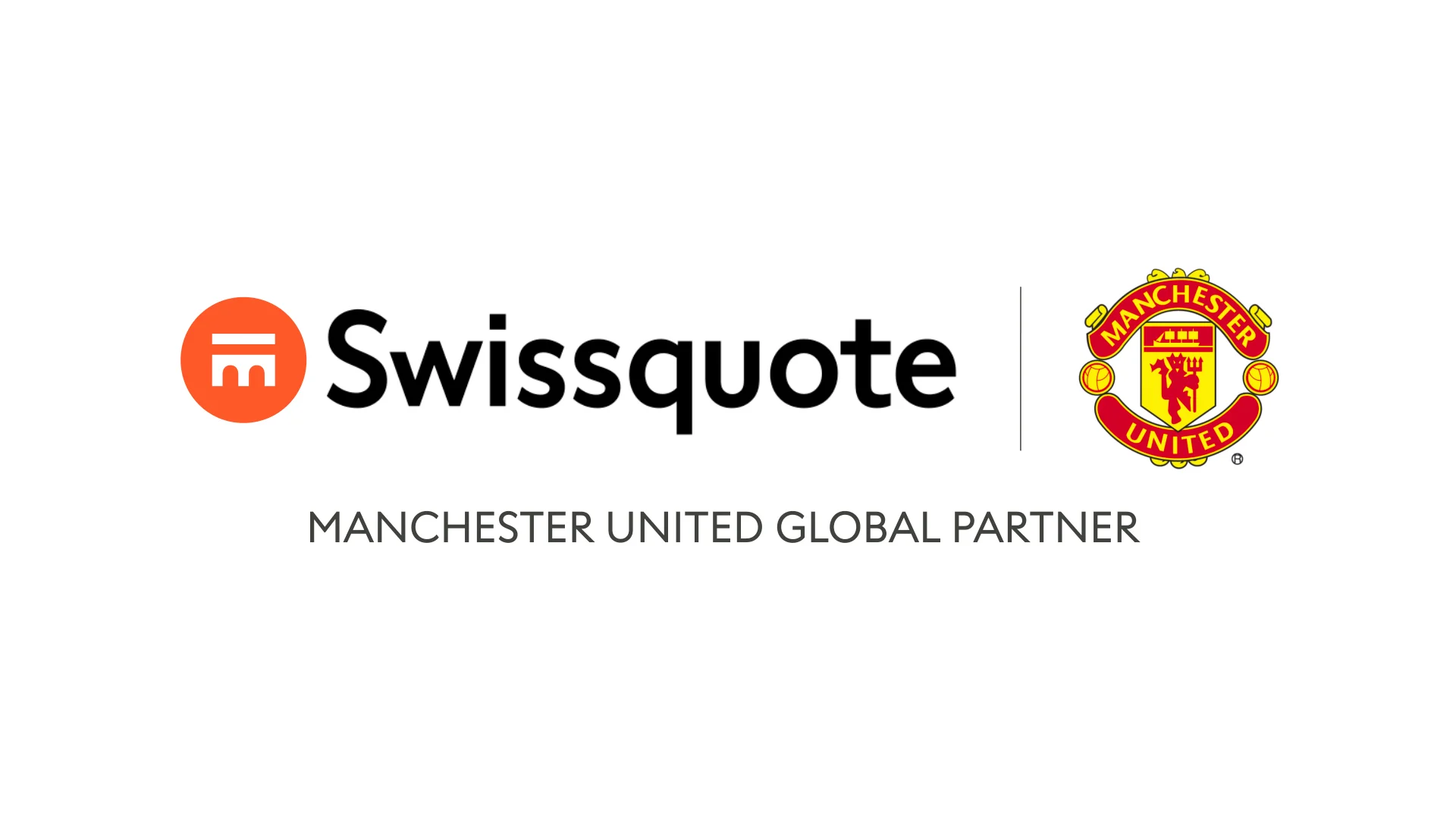 Swissquote and Manchester United logos