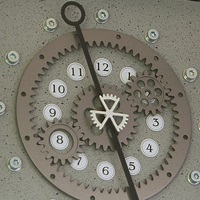 Cogwheel Clock