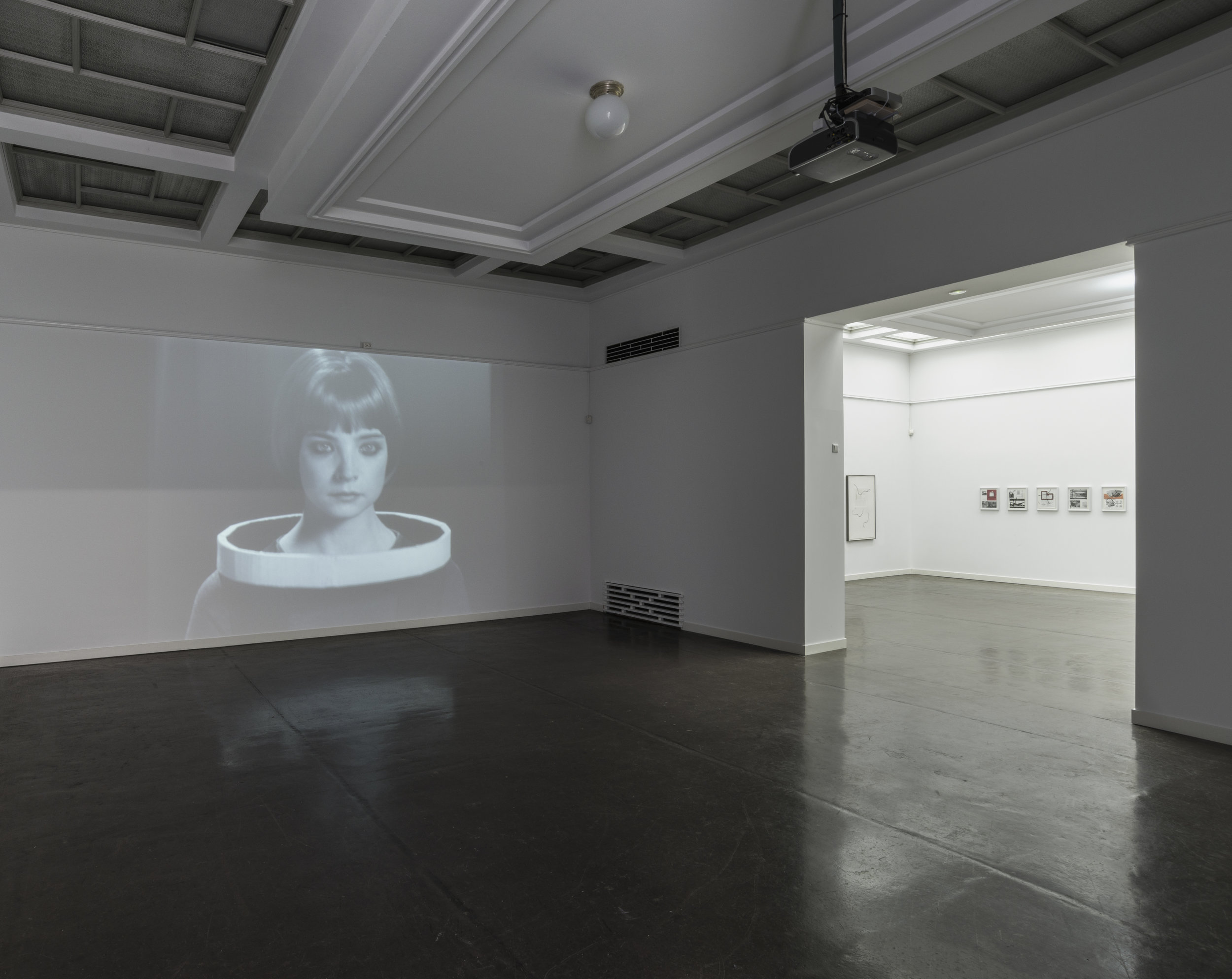 An Everywhere of Silver , installation view, Proverbs for Ouroboros, Trondheim Kunstmuseum, 2016
