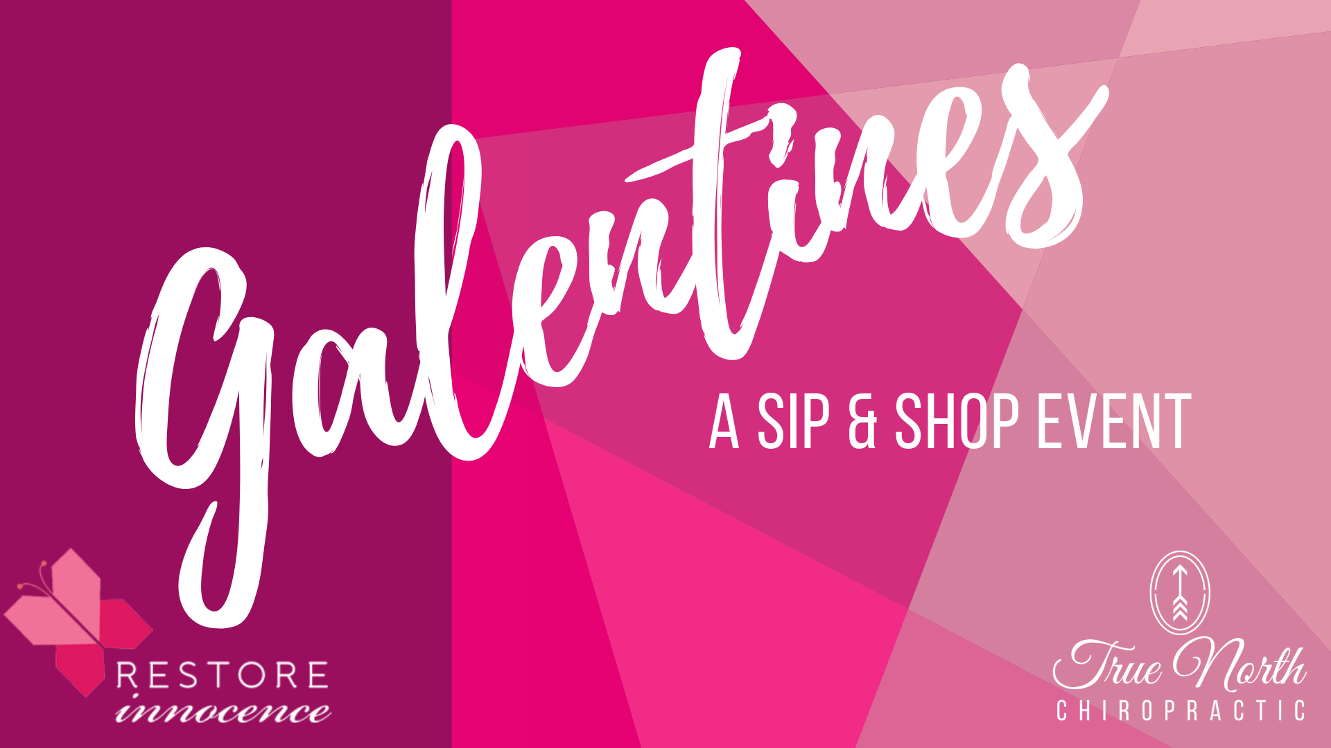 Our annual Galentines event helps raise money to go towards Restore Innocence , a non-profit that helps fight human trafficking and aids women who have been victims of it.