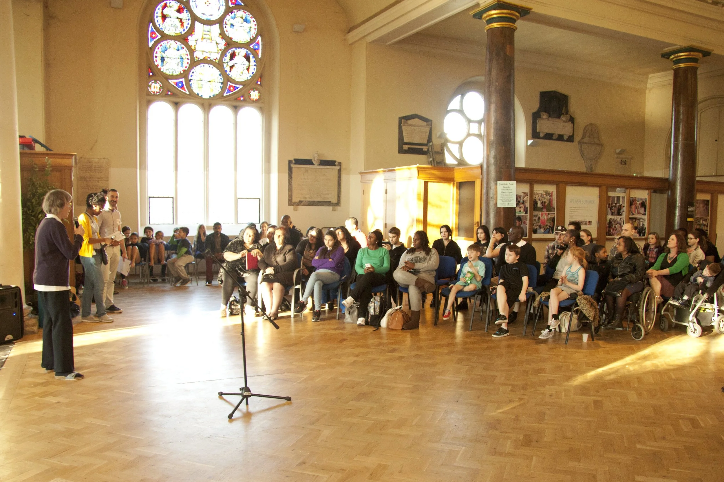 The first All Stars London Talent Show, St Matthias Church (2014).