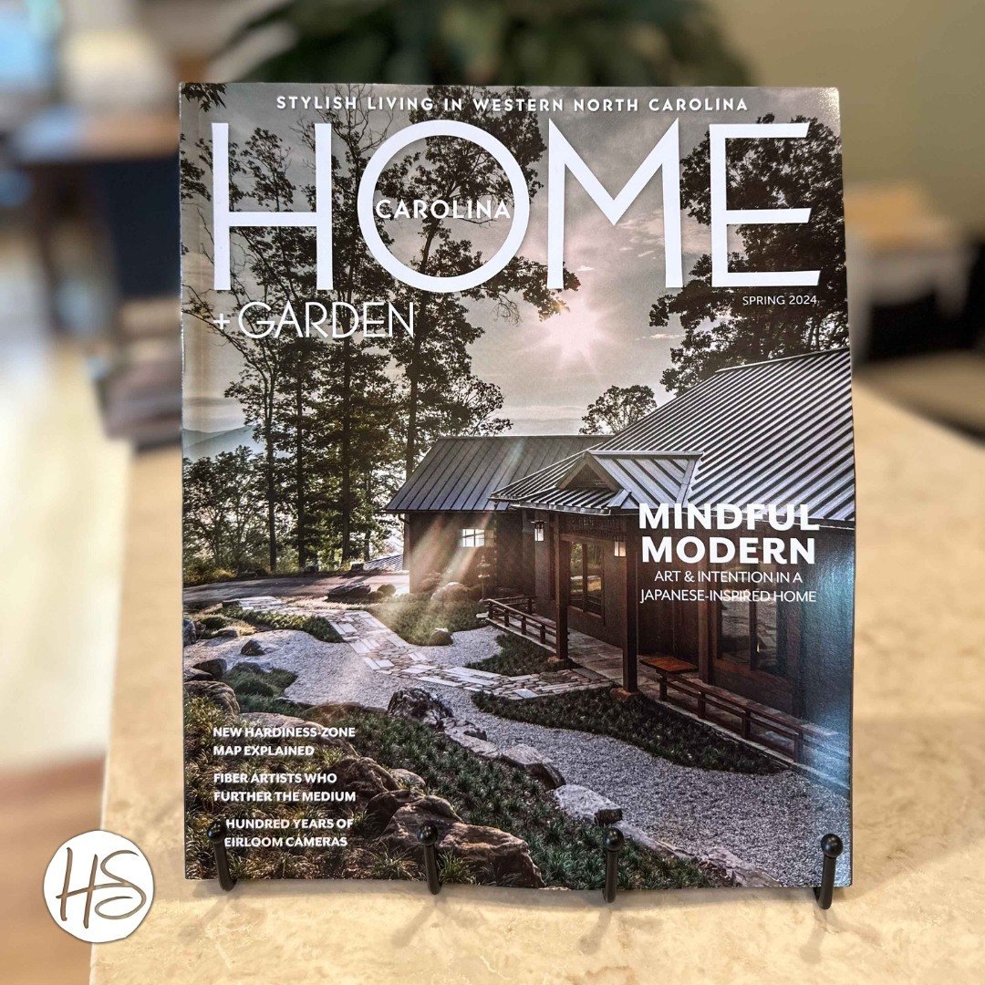 Hot off the presses! 🗞 The latest issue of Carolina Home + Garden magazine is now available at our design center.⁠
⁠
Come pick up your FREE copy at 172 Charlotte Street in Asheville anytime during regular business hours. We are open 8:30 am - 5:00 p