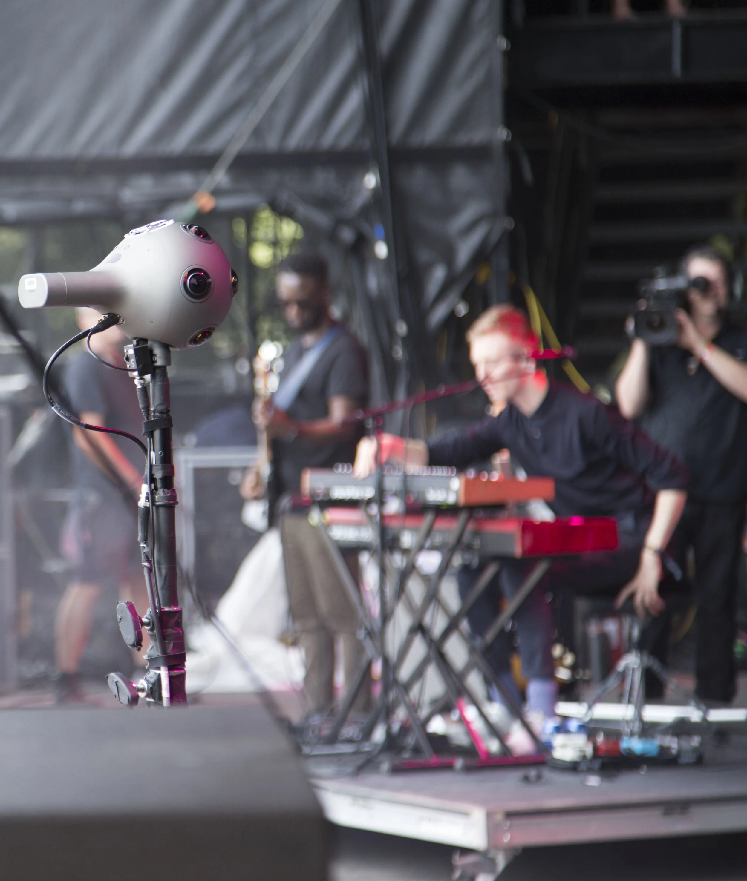 OZO Cooling Fan in action at ACL. 