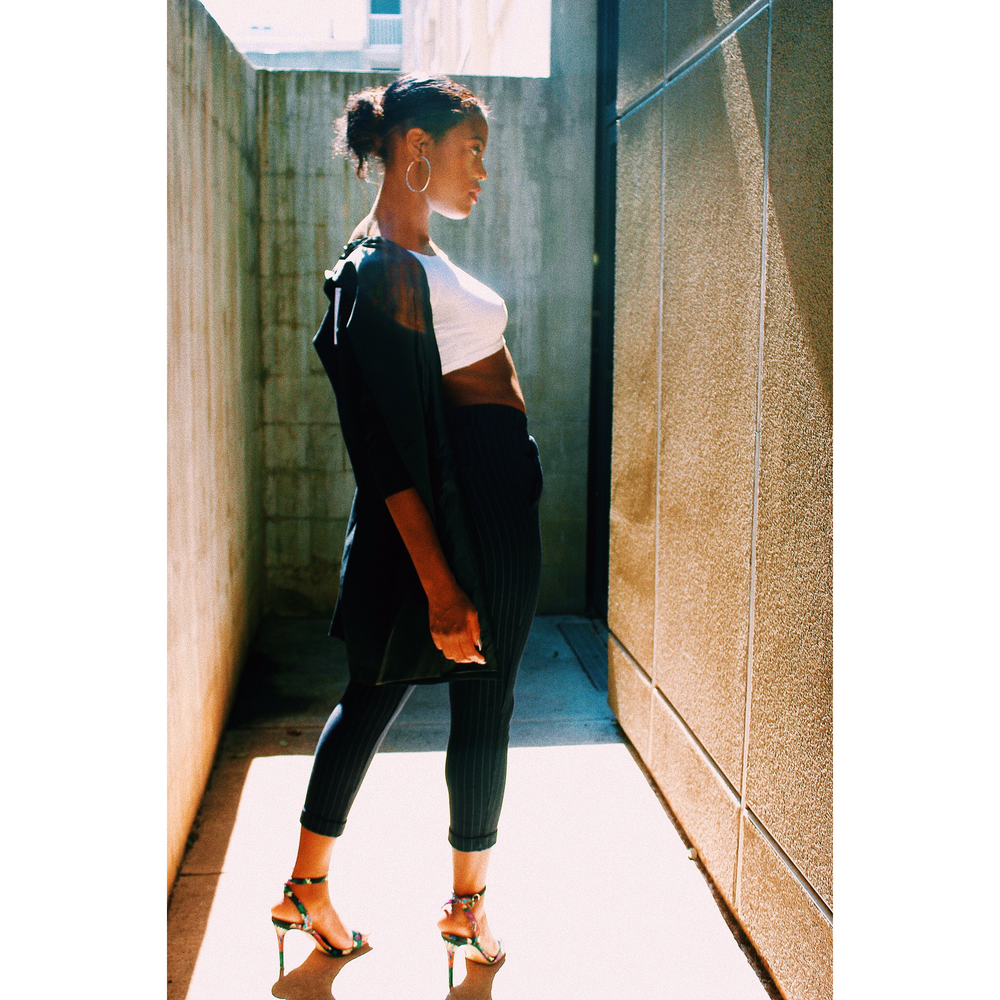 Model Jordan Hameen styled by Gavôn Owen