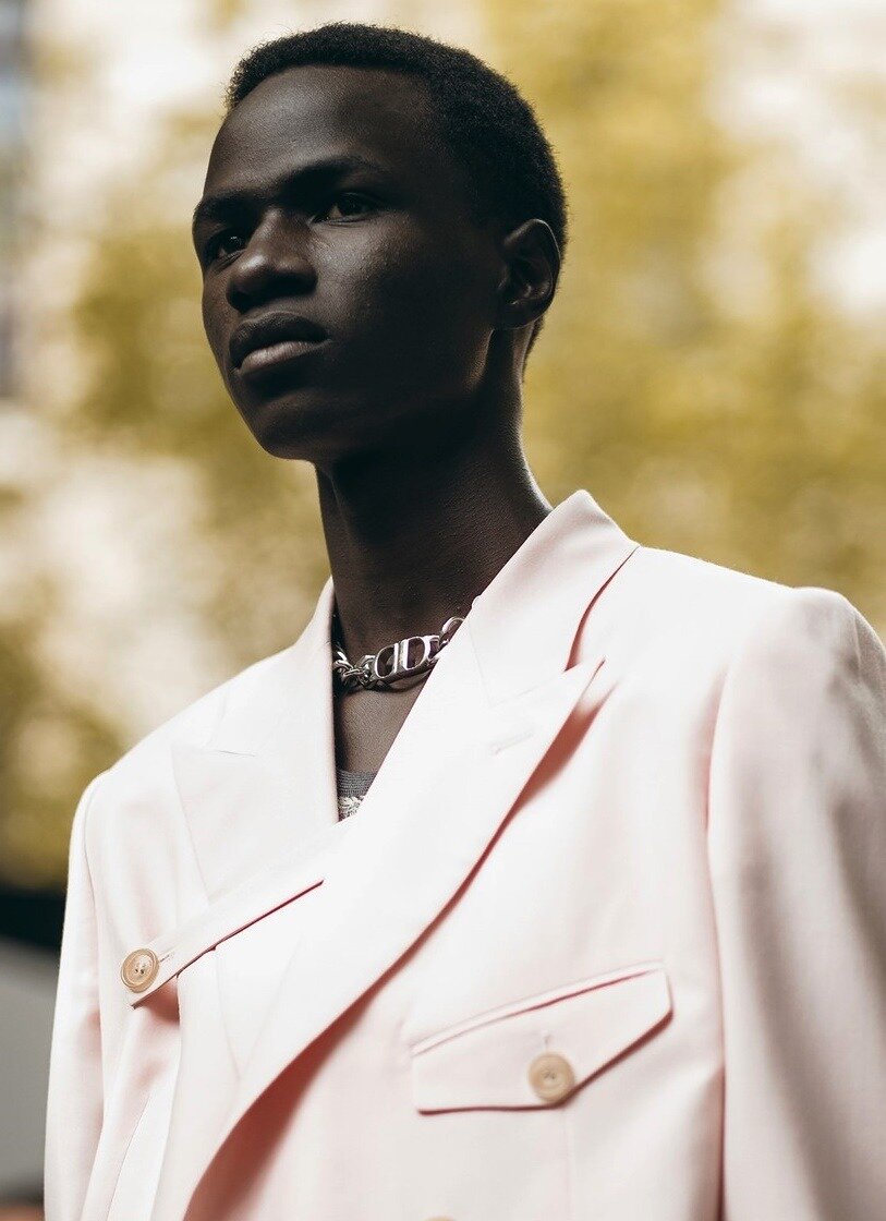 Malick Bodian at Dior Homme SS 19