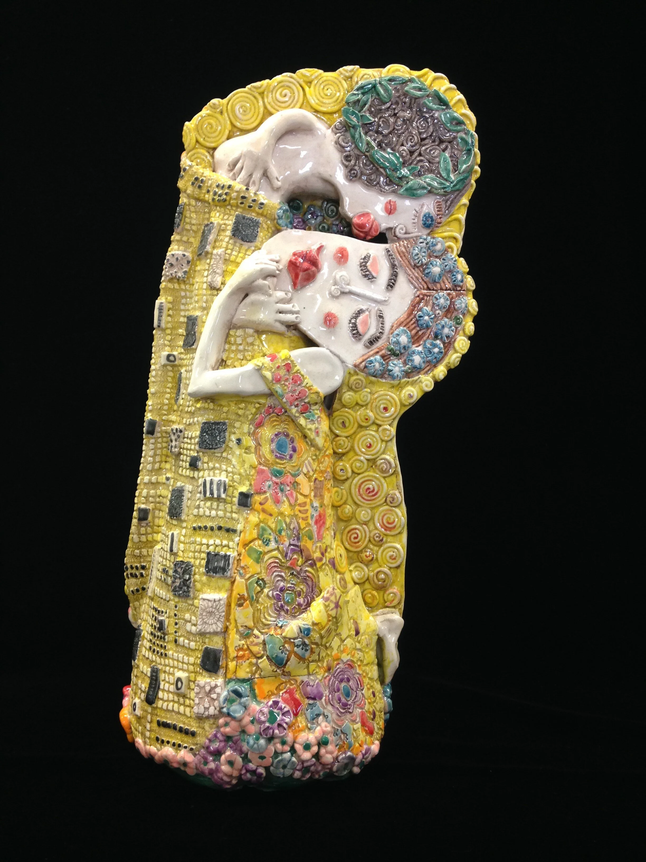 Klimt 'The Kiss' and 'The Maidens