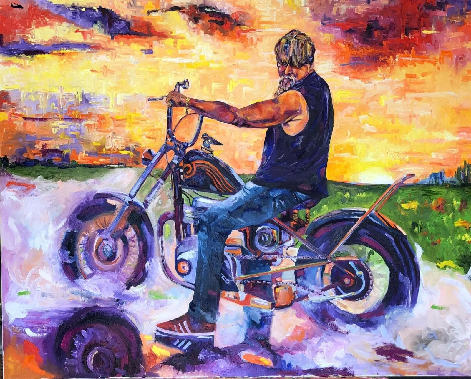 Bobby
Oil on Canvas 100cm x 70cm
SOLD