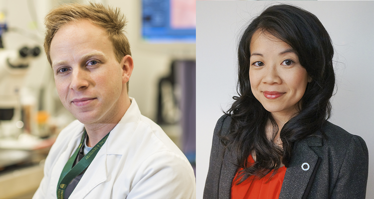 Jamie Boisvenue (left) and Dr. Roseanne Yeung(right)