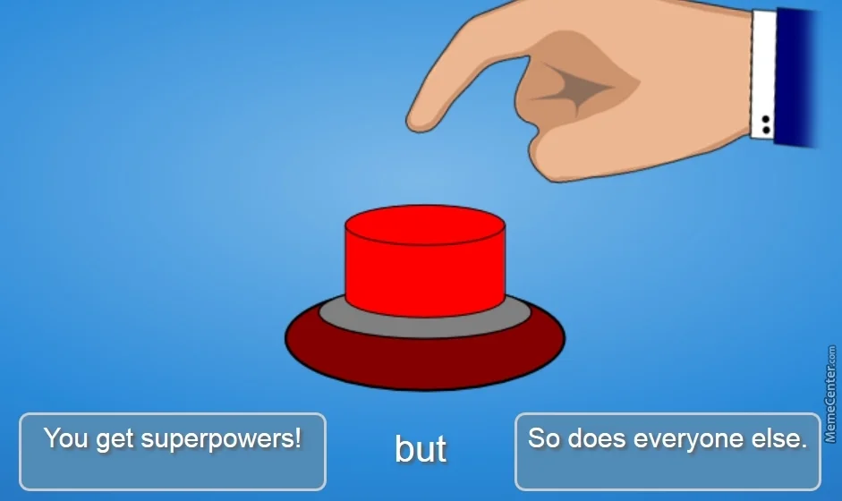 "Will you press the buttons?" 