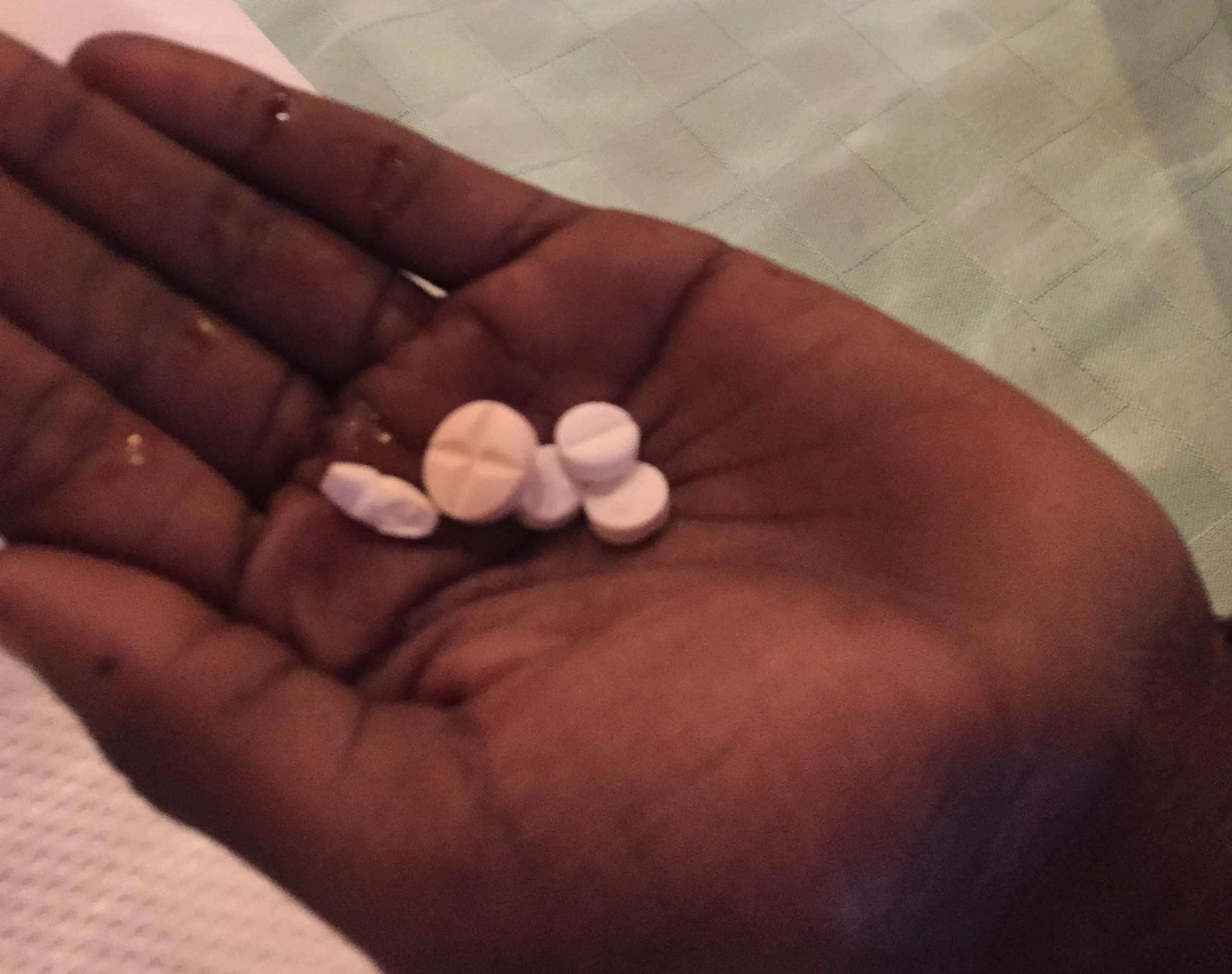 HIV Positive- Lots of pills for a precious younger ones.