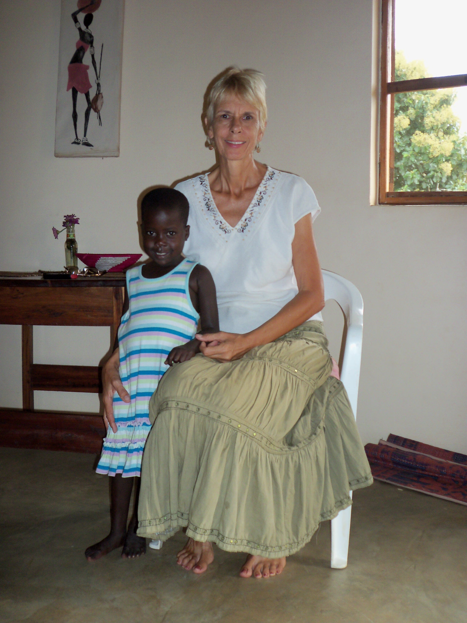 Mama Carla in Uganda 