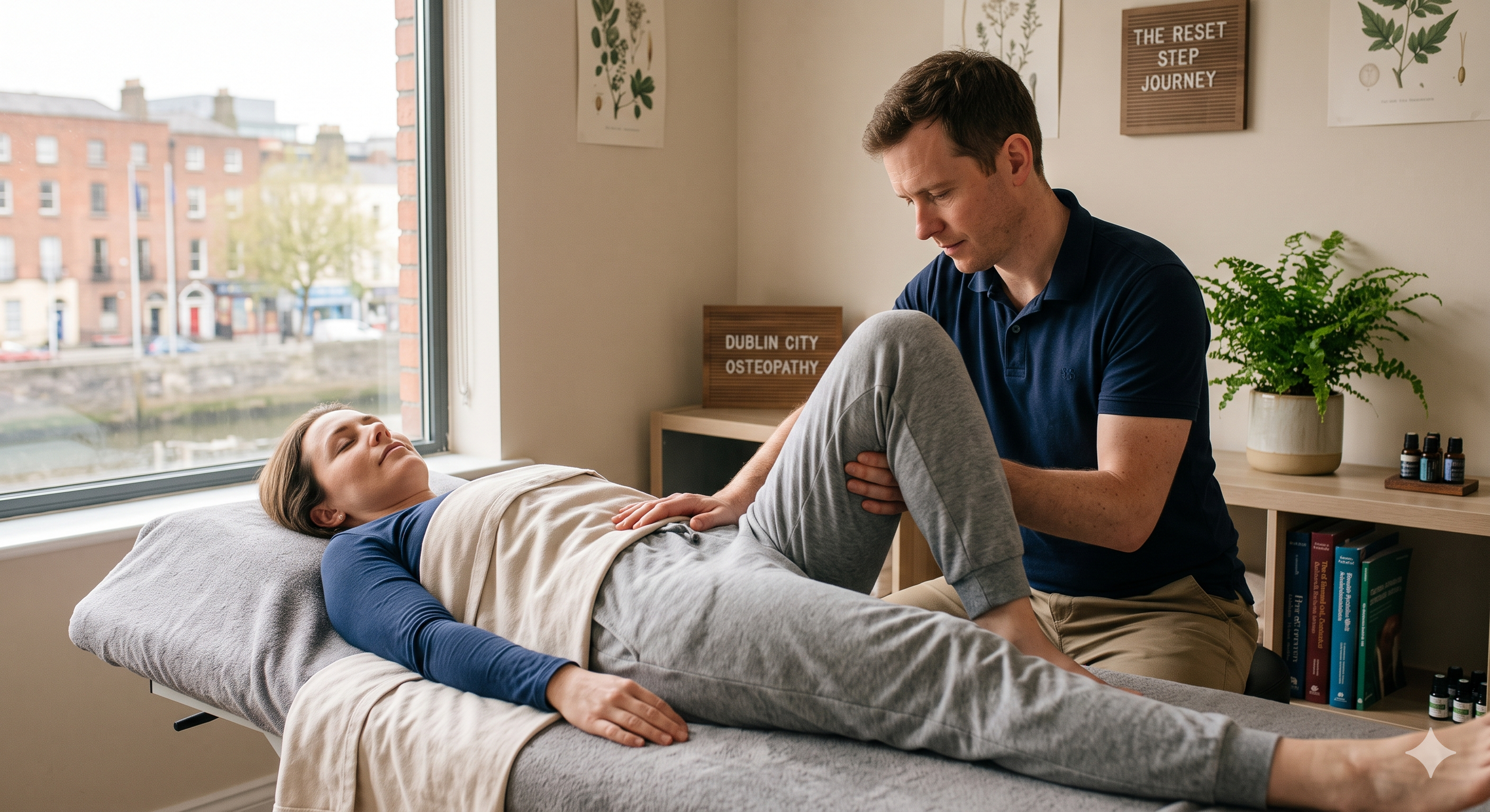 A practitioner providing hands-on manual therapy and targeted joint mobilization to help a patient achieve effective back pain relief.