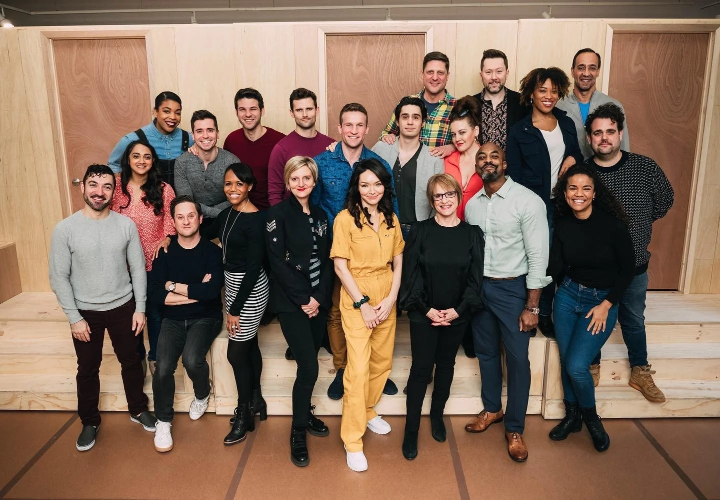 K's first Original Broadway Cast came with the revival of  Company  under the direction of Marianne Elliott. While performing nightly in the ensemble, they also understudied Sara, 