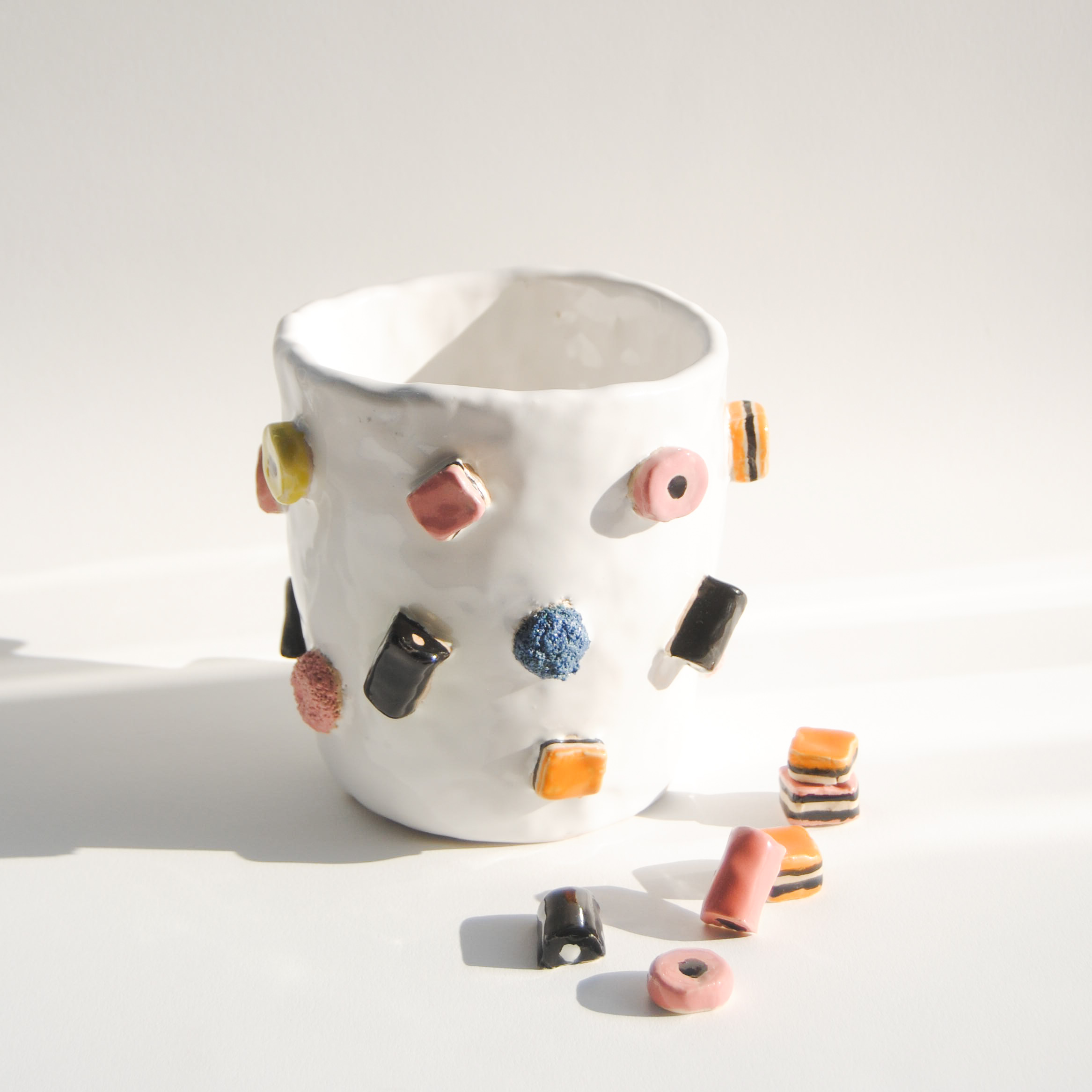 Liquorice Allsorts vase