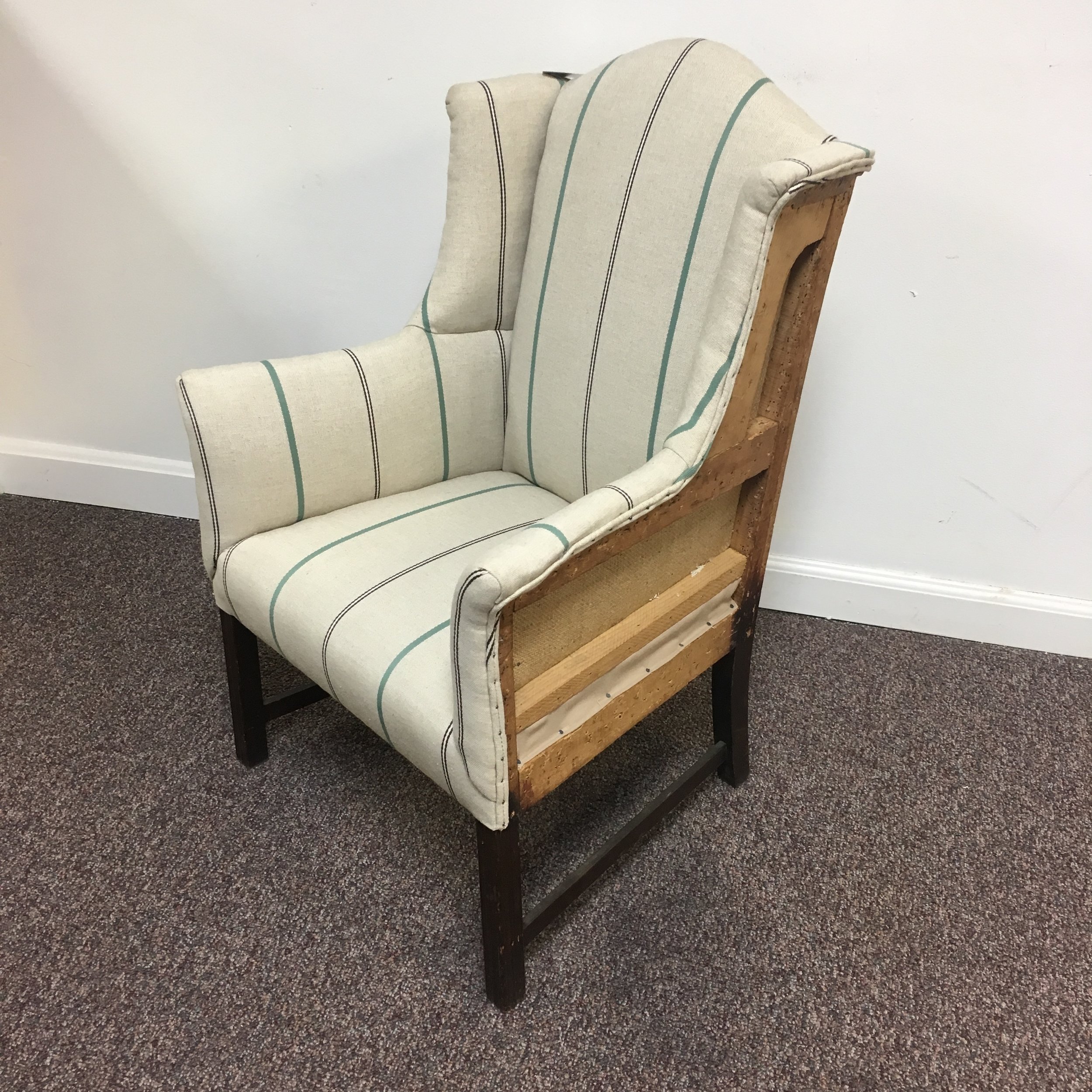 childs wingback chair