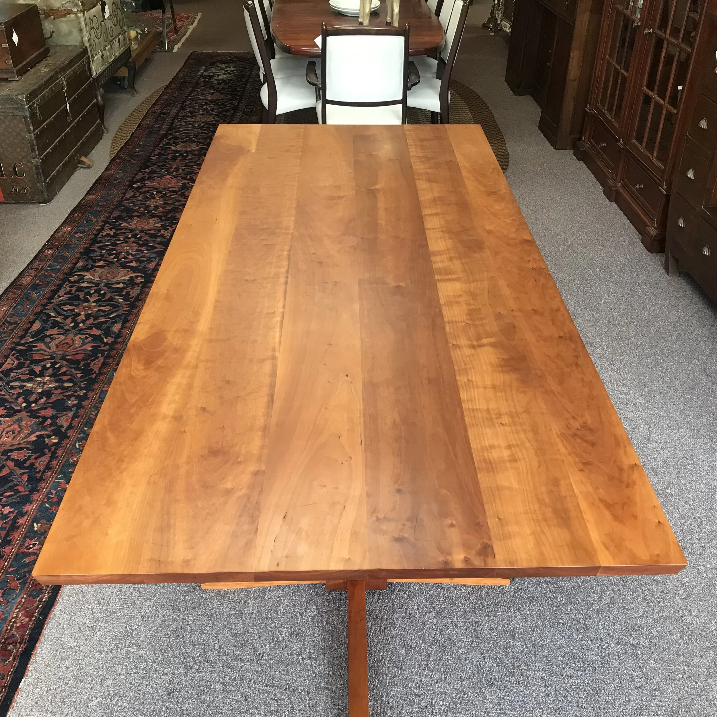 Thomas Moser Cherry Edo Trestle Table — Ardesh