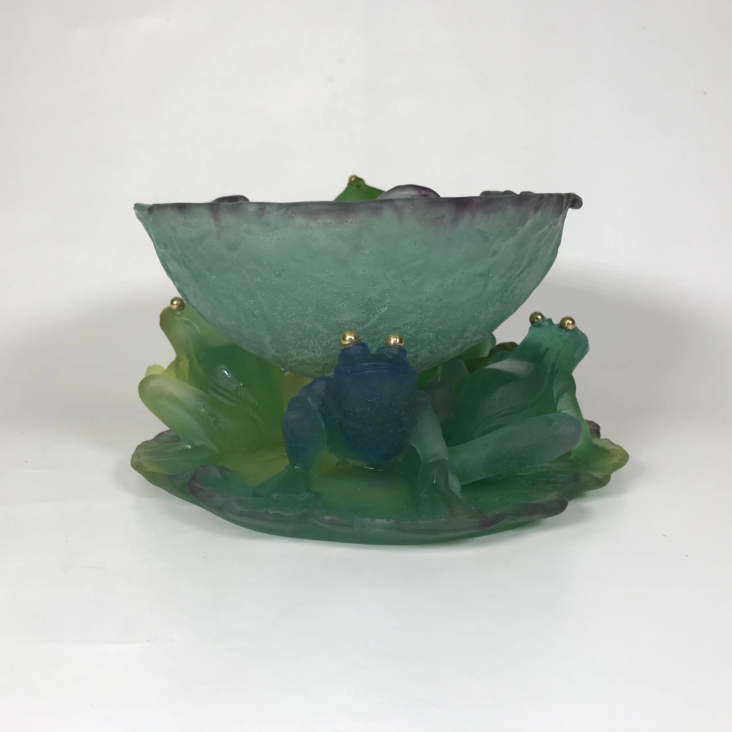 Daum ドーム　 Pate De Verre 蛙 Frog ネックレス Daum ドーム Pate De Verre 蛙 Frog ネックレス