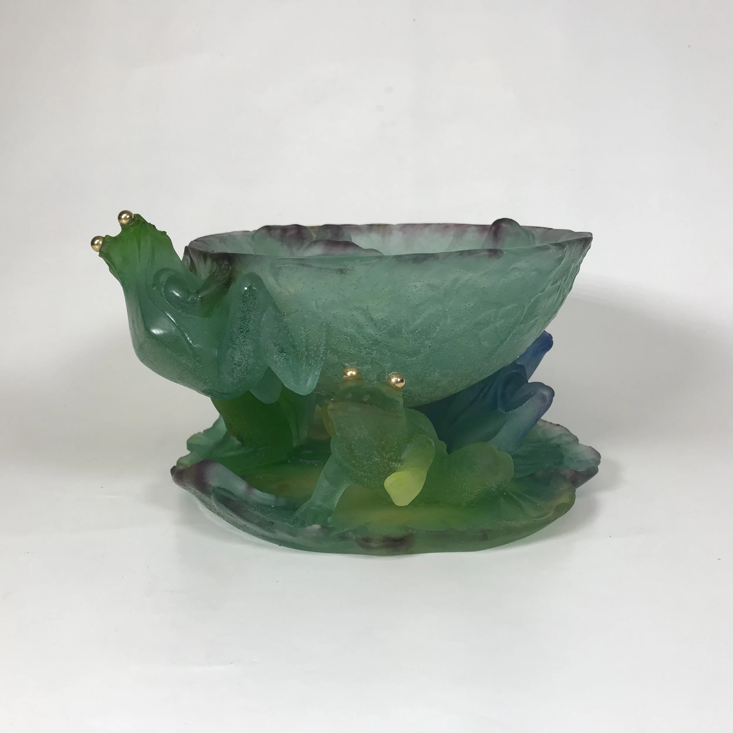 Daum France Pate De Verre Bowl — Ardesh