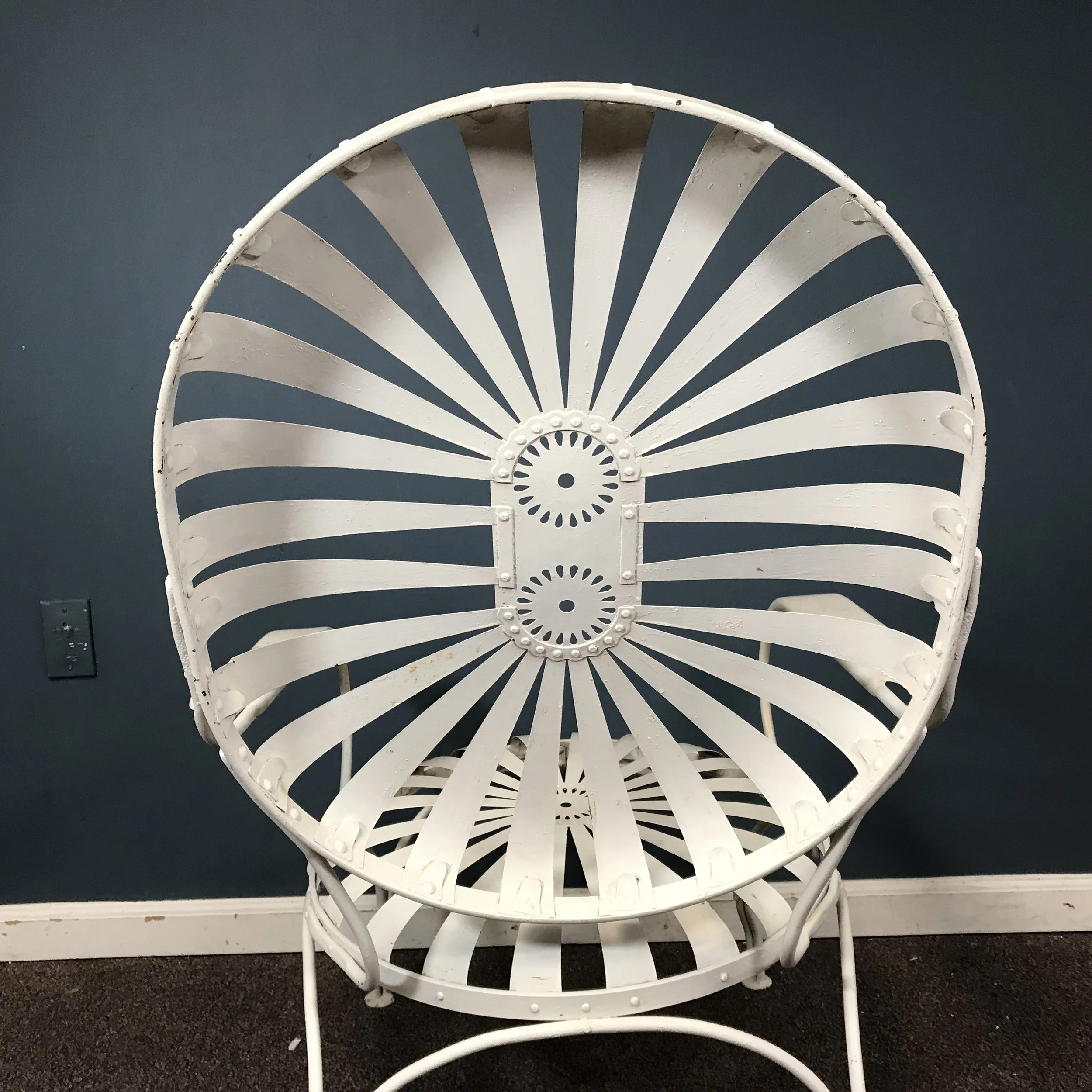 Francois Carre Sunburst Garden Chairs — Ardesh