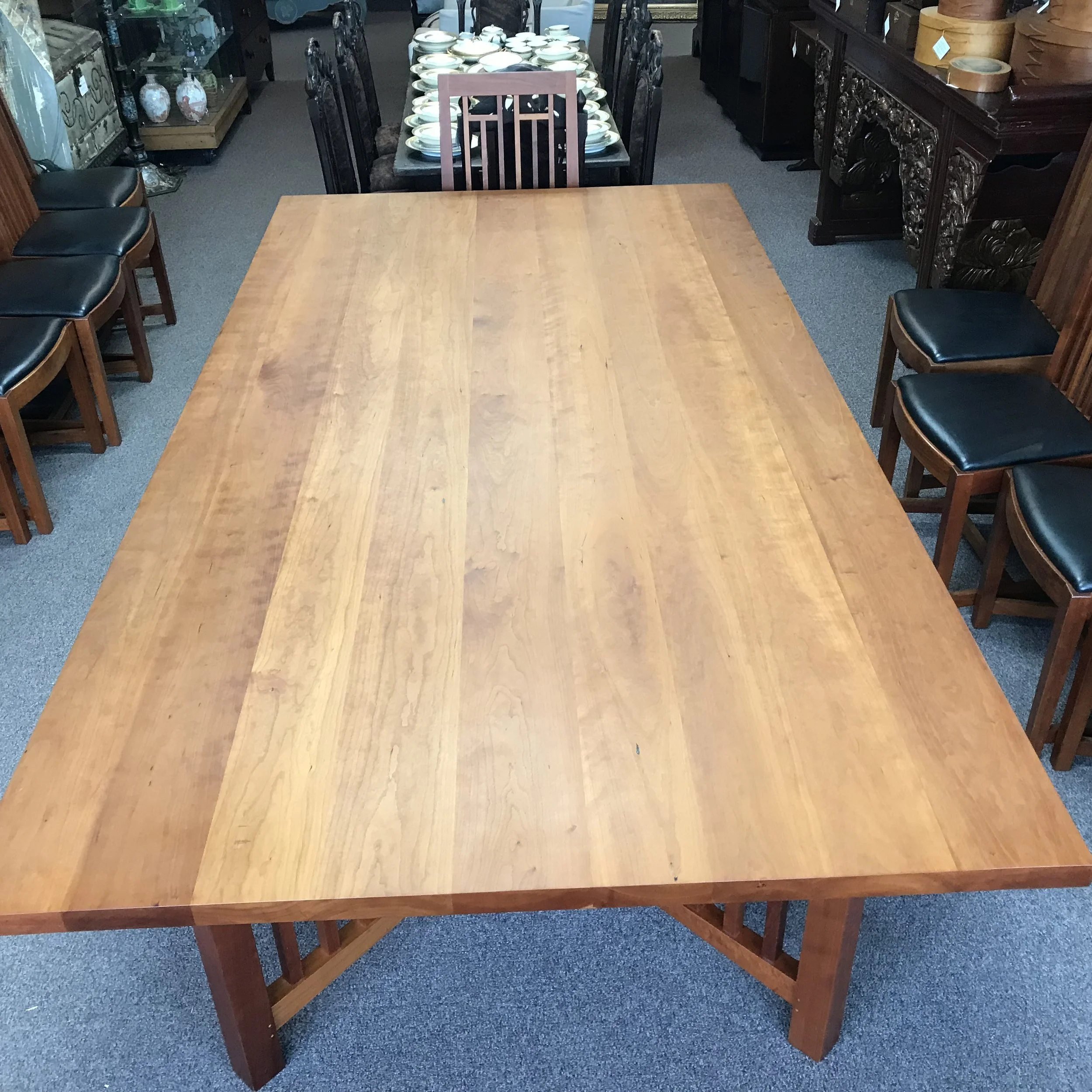 Thomas Moser Cherry Mission Style Dining Table — Ardesh