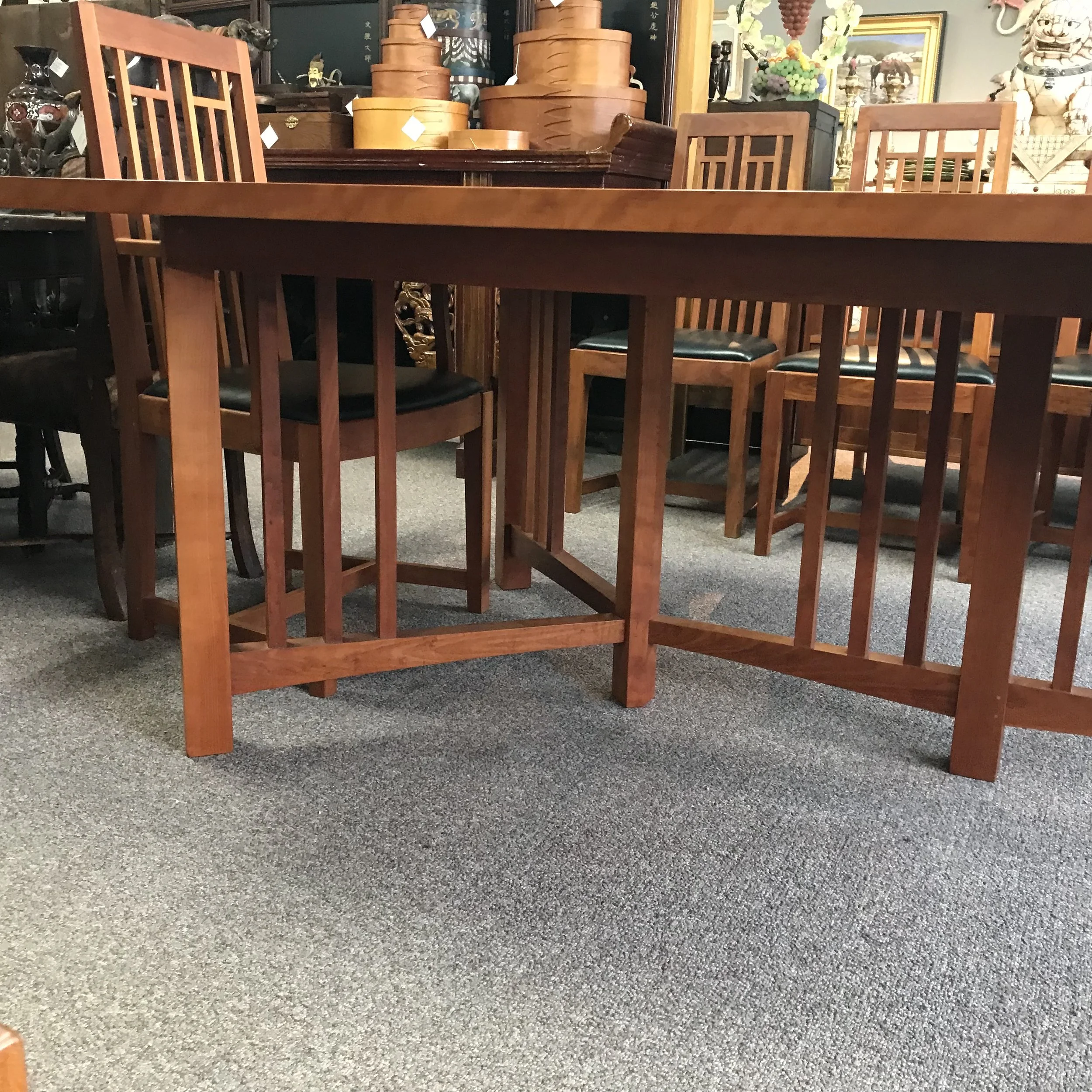Thomas Moser Cherry Mission Style Dining Table — Ardesh