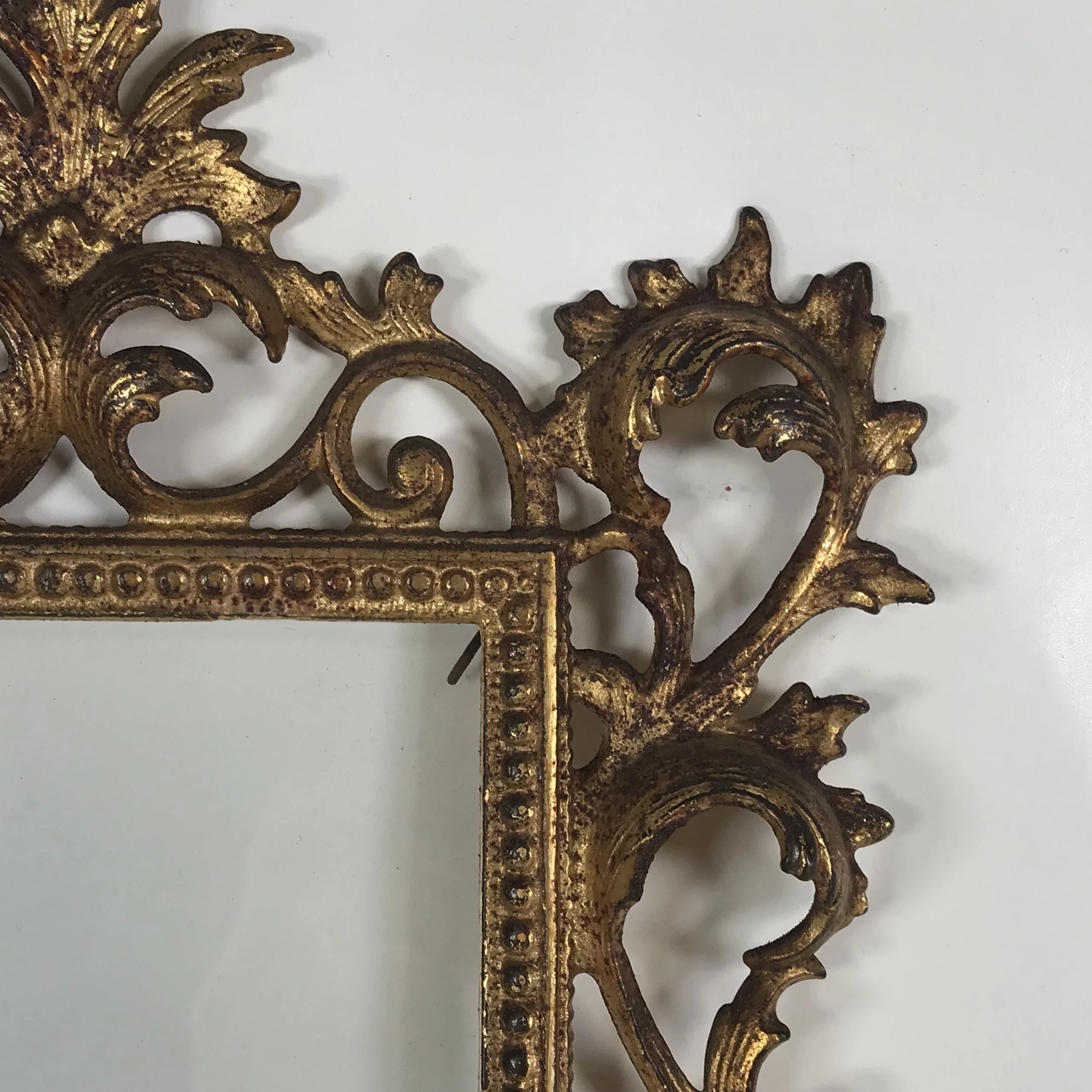 Ornate Victorian Era Brass Picture Frame — Ardesh display picture 1
