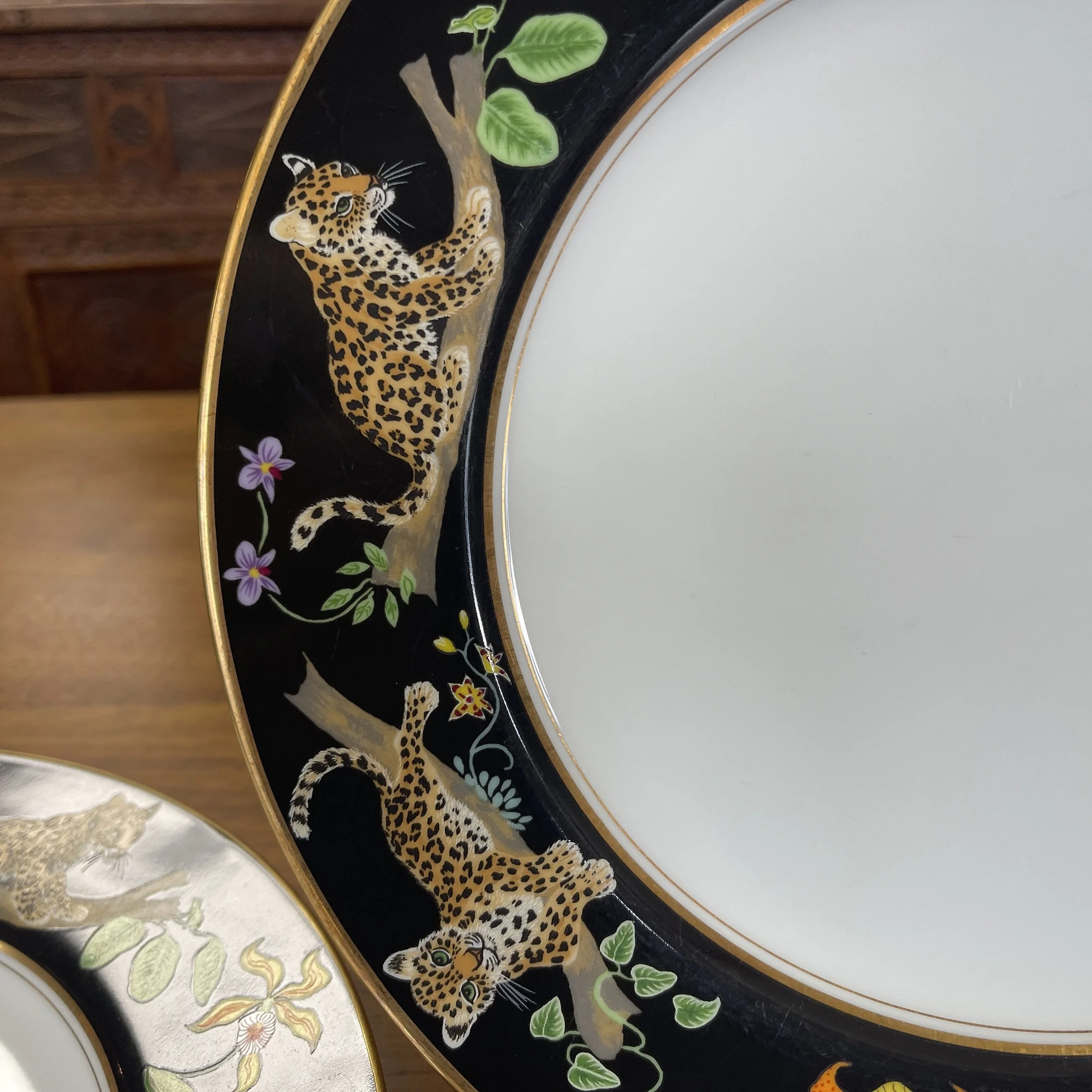 Set of 4 Lynn Chase Jaguar Jungle 11