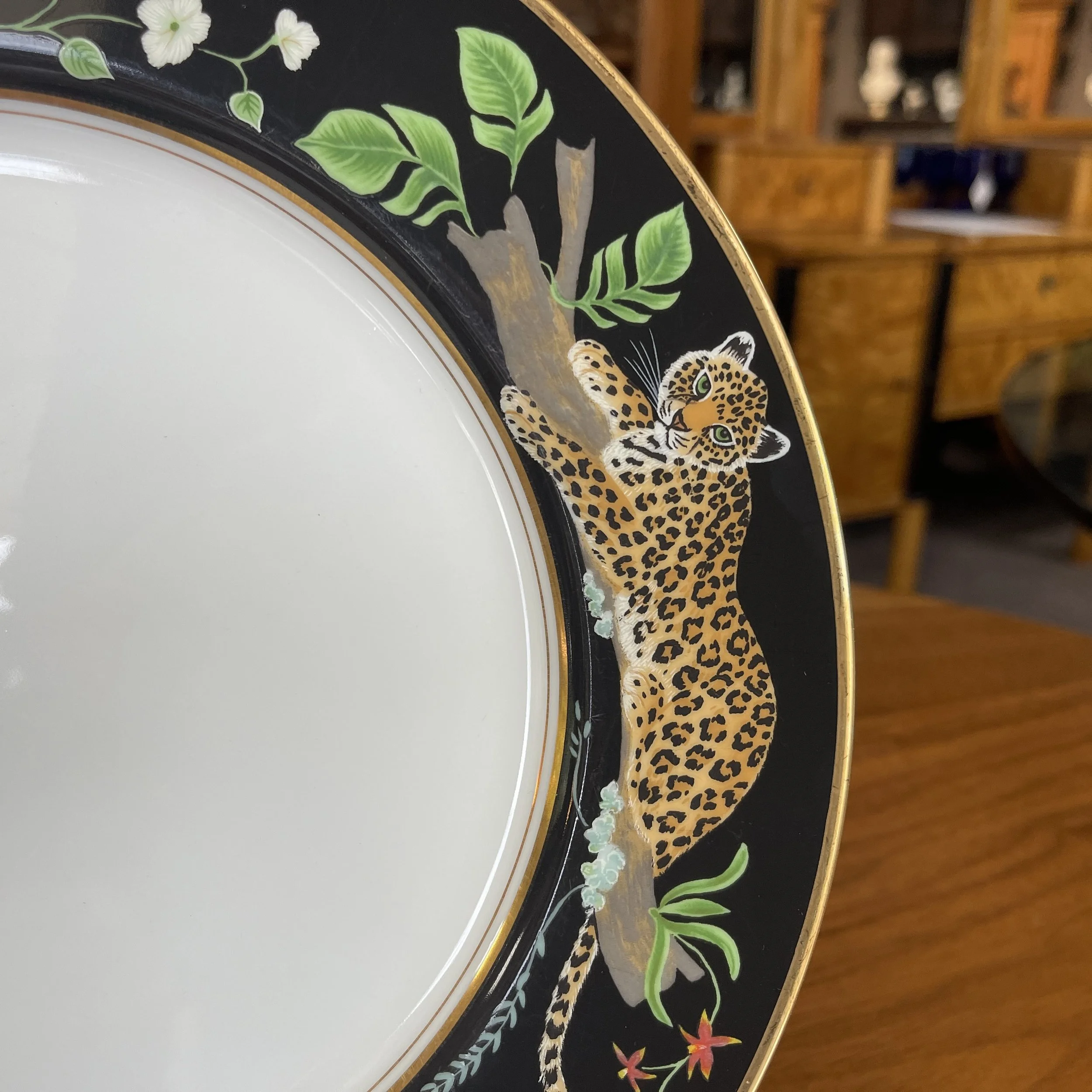 Set of 4 Lynn Chase Jaguar Jungle 11