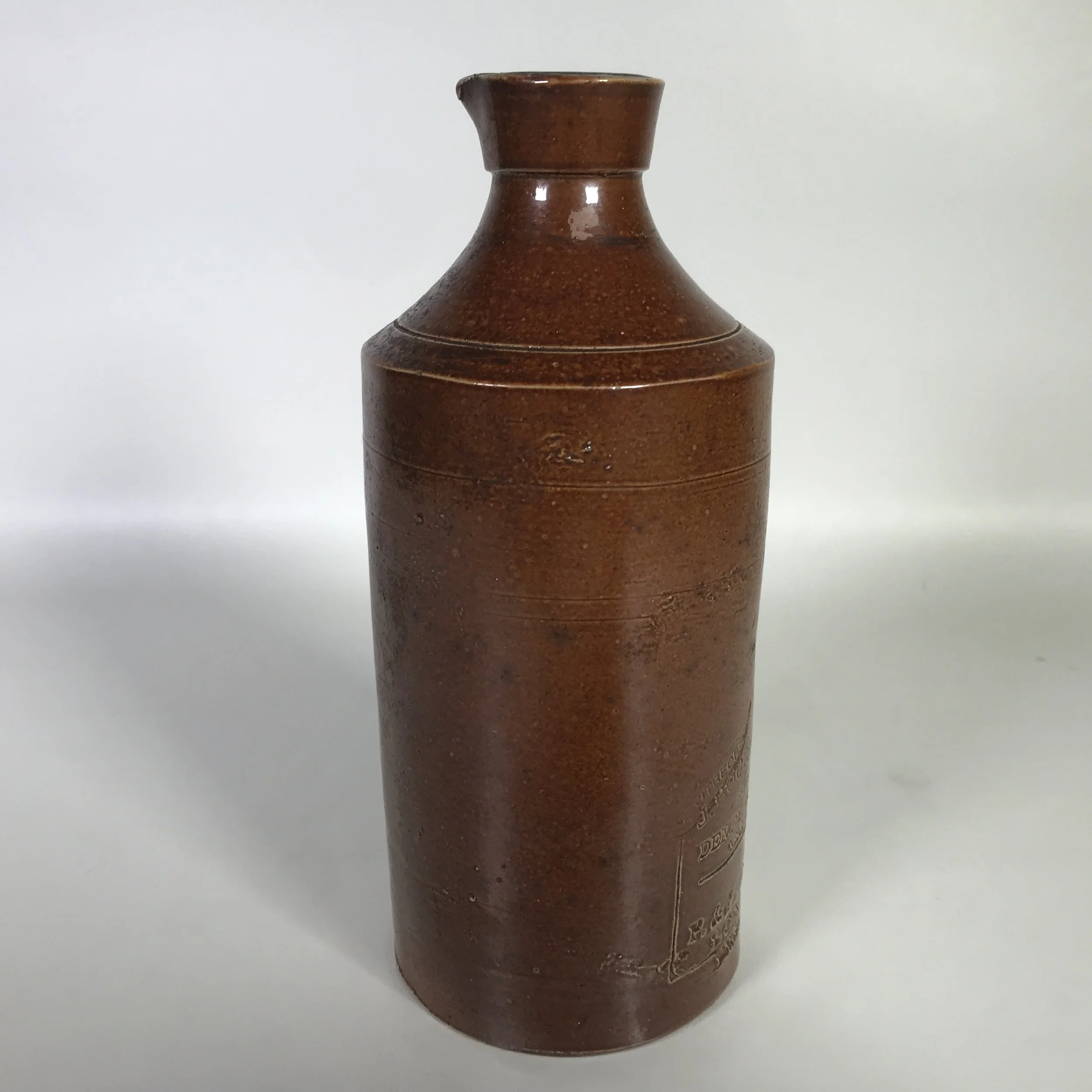 19th Century P & j Arnold Master Ink Stoneware Bottle — Ardesh