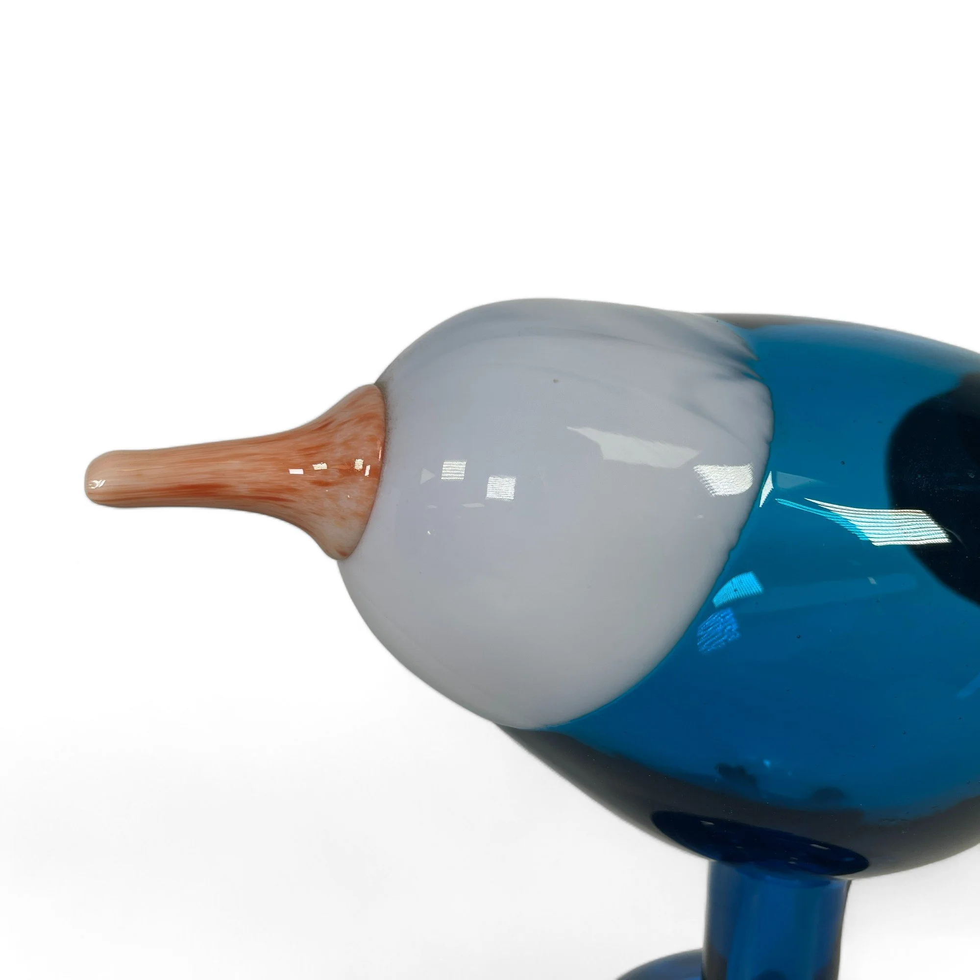 Oiva Toikka Iittala Art Glass Blue Magpie — Ardesh
