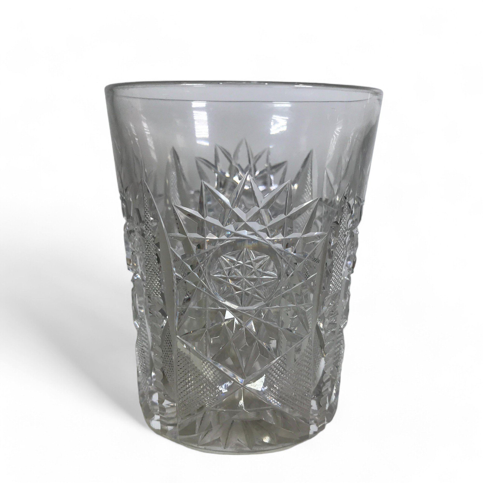 Set of 4 ABP Cut Glass Tumblers  Ardesh