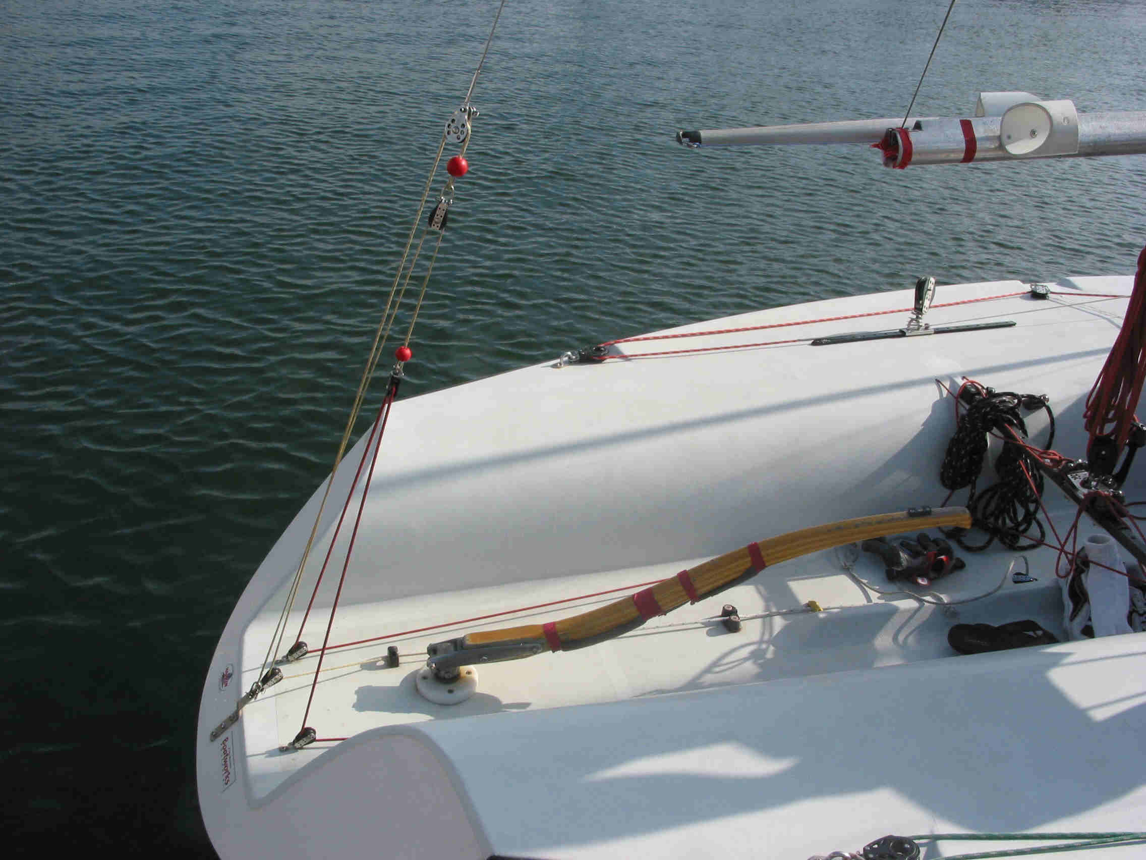  Cascading backstay 24:1