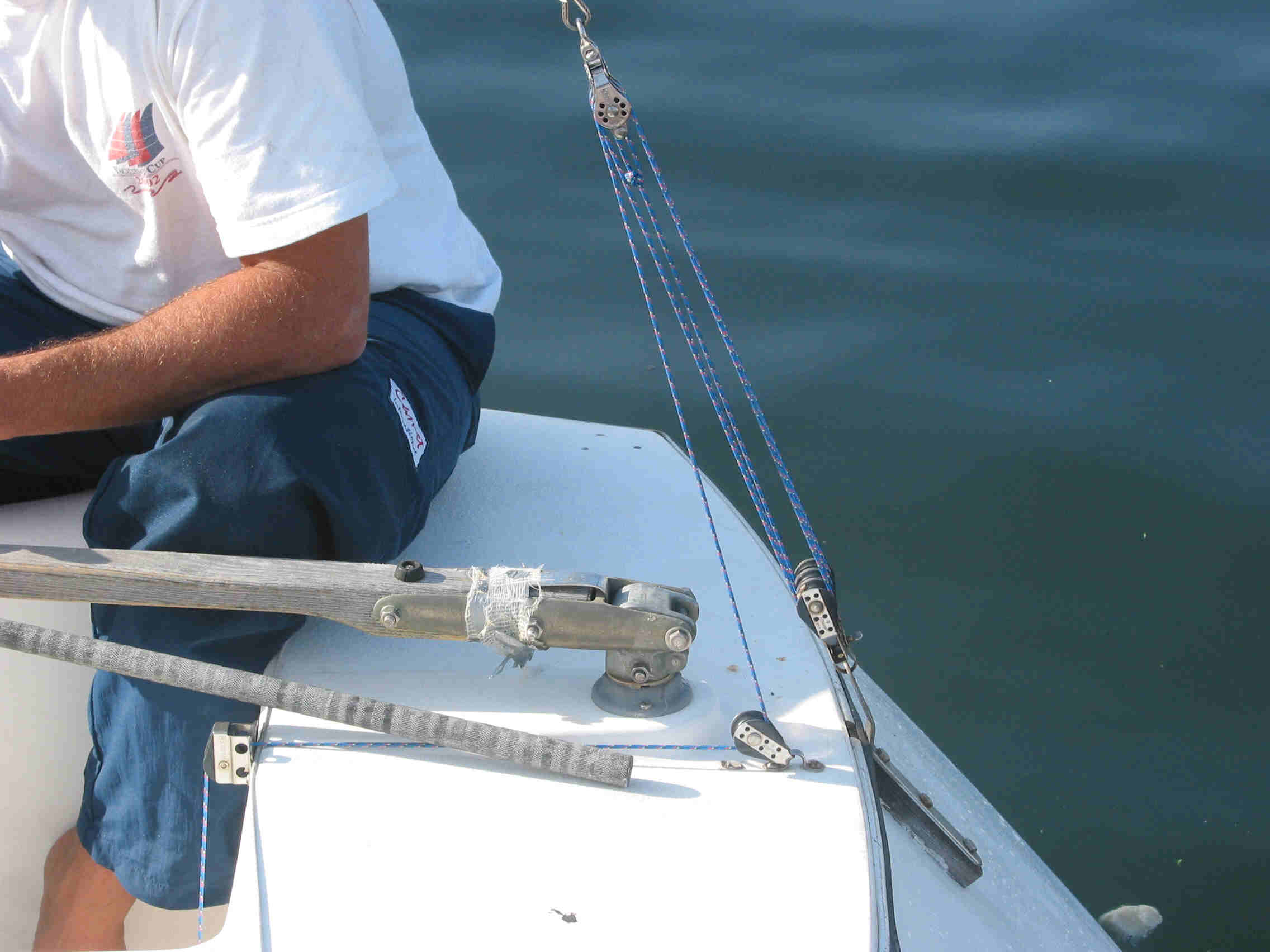  Light Line on Backstay