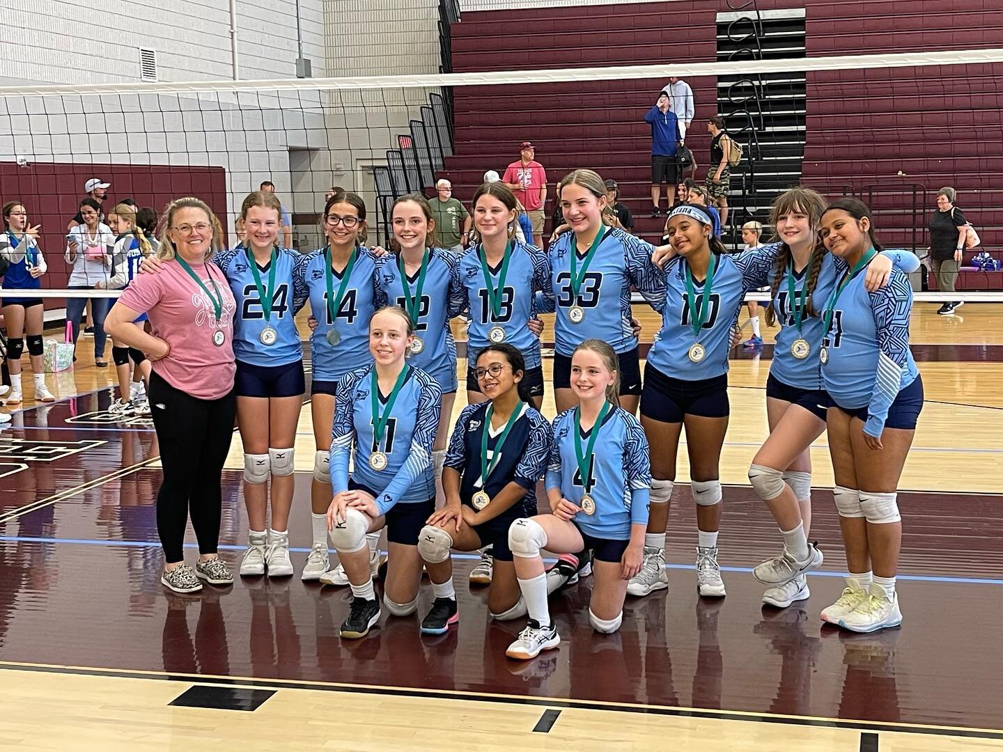12 Karly went 4-0 and earned 1st in GOLD🥇at the SVC Spring Invitational @sarasotavolleyballclub