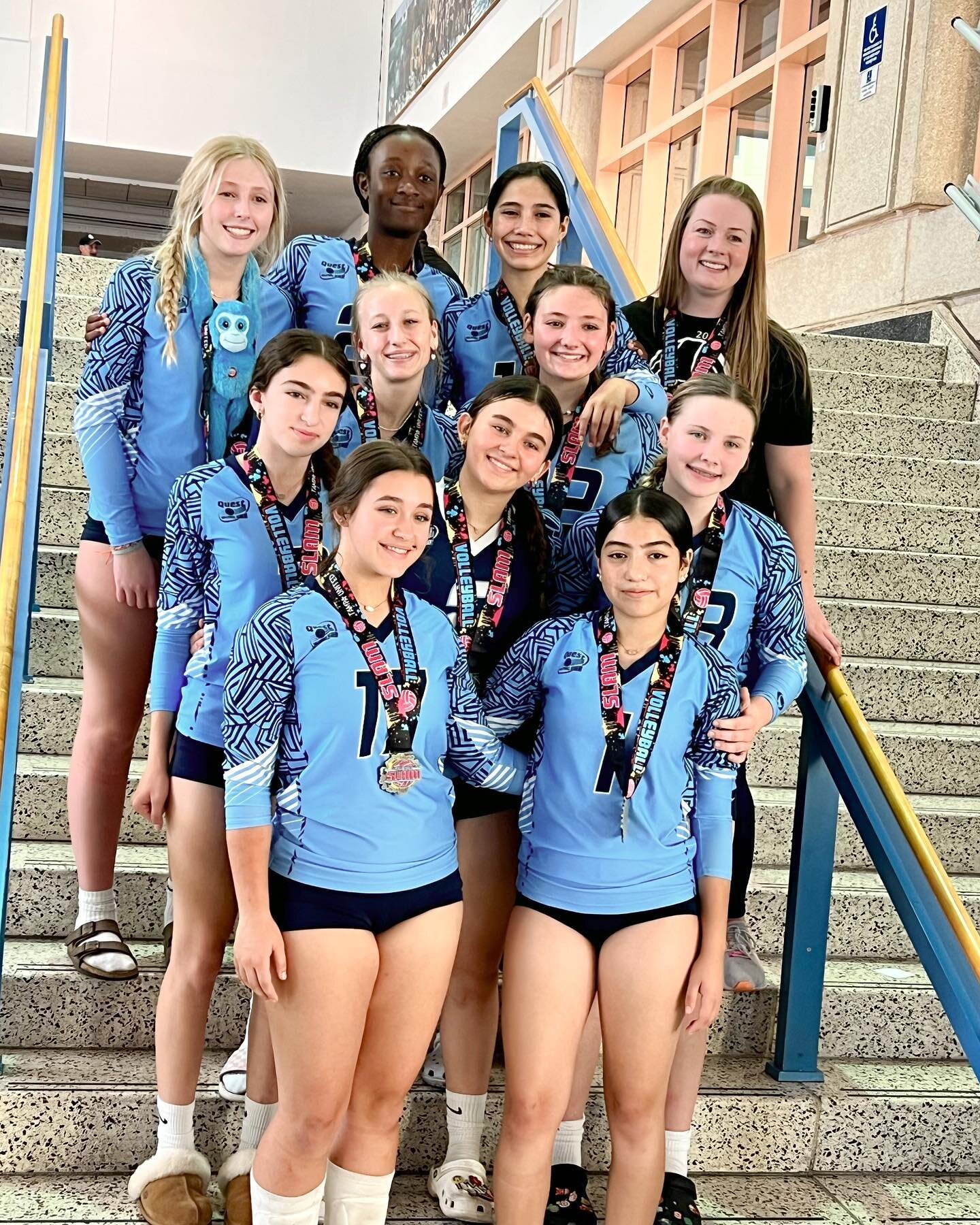 14 Teresa - 1st in Silver🥈14 OPEN (5th overall) at the @jvctournaments Tampa Slam. Tough Day 1 with two matches ending in three sets but a strong finish on Day 2 with a 1st in Silver Bracket!