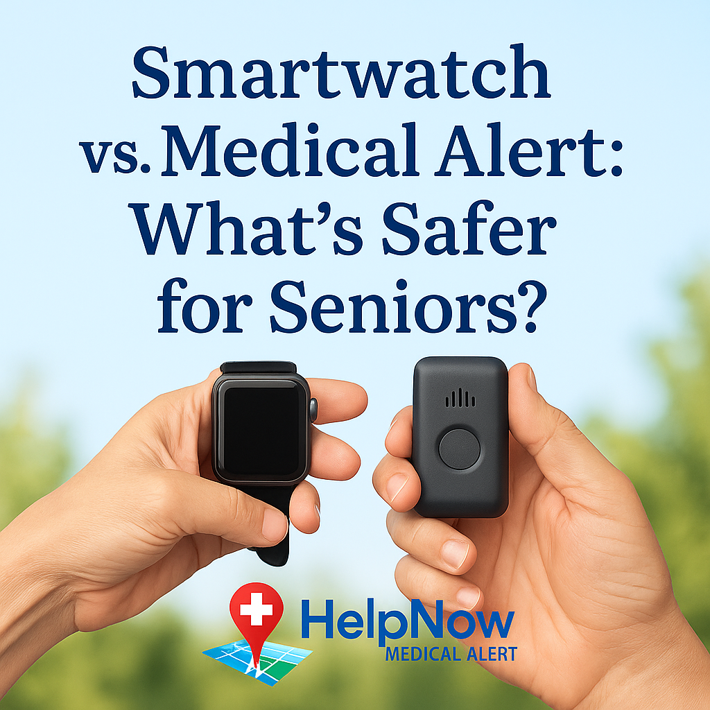 Medical Alert Devices vs. Smartwatches: What’s Safer for Seniors in an Emergency?