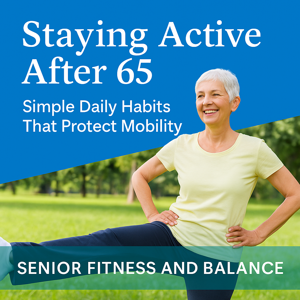 Staying Active After 65 | Easy Balance Exercises for Seniors