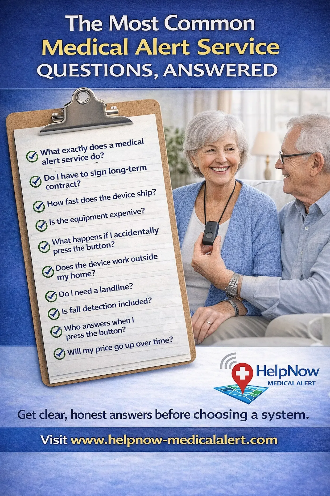 Help Now Medical Alert personal response device