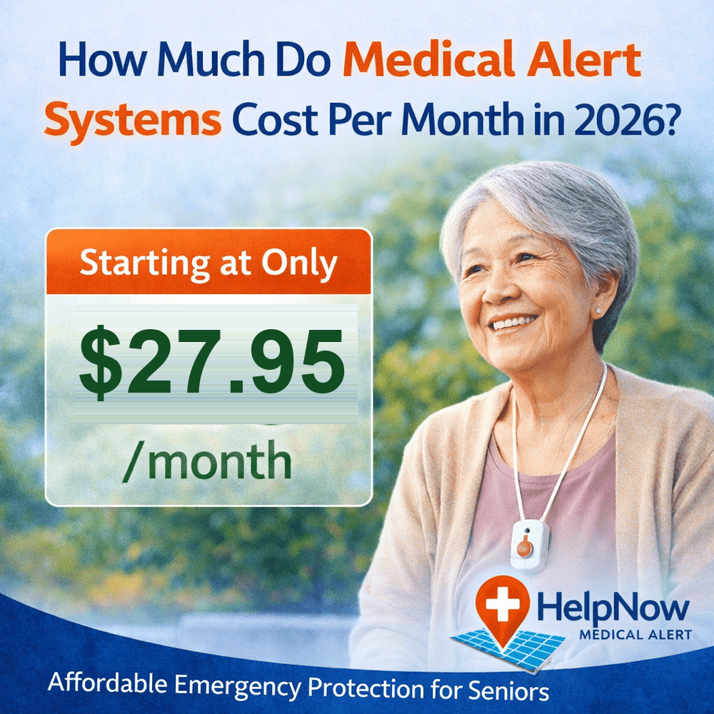How Much Do Medical Alert Systems Cost Per Month in 2026?