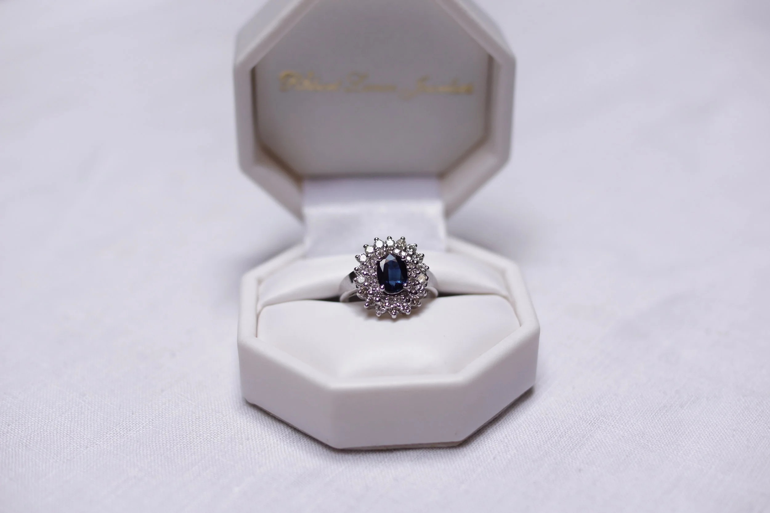 Sapphire and Diamond Ring