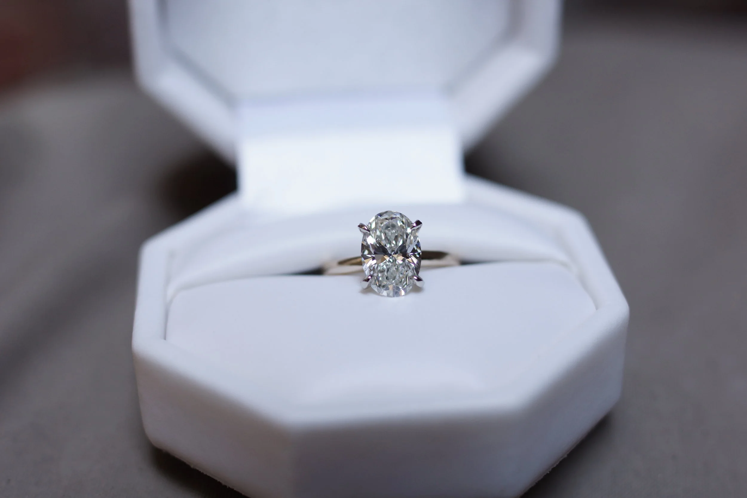 Tiffany Setting Diamond Engagement Ring