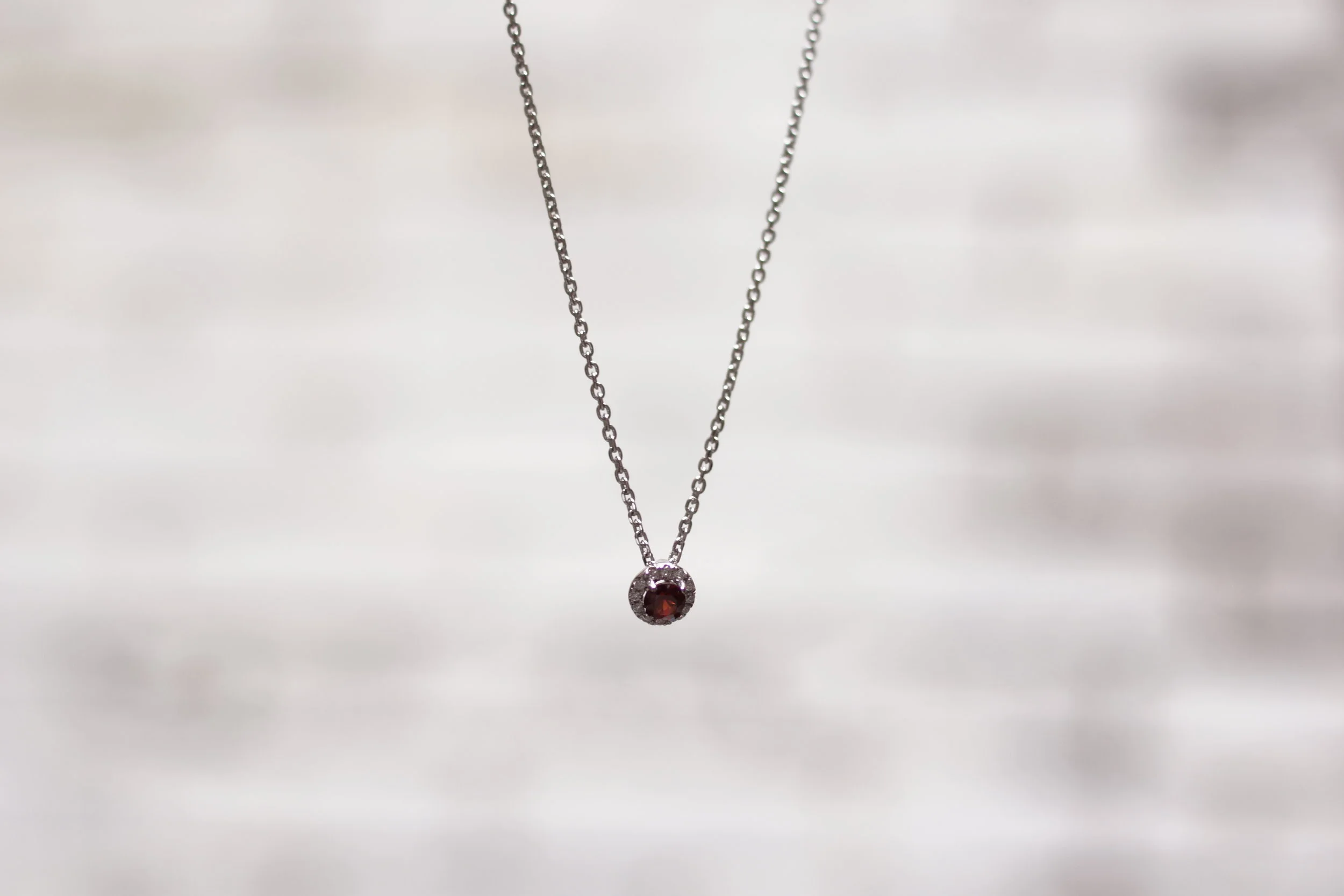 Ruby and Diamond Necklace